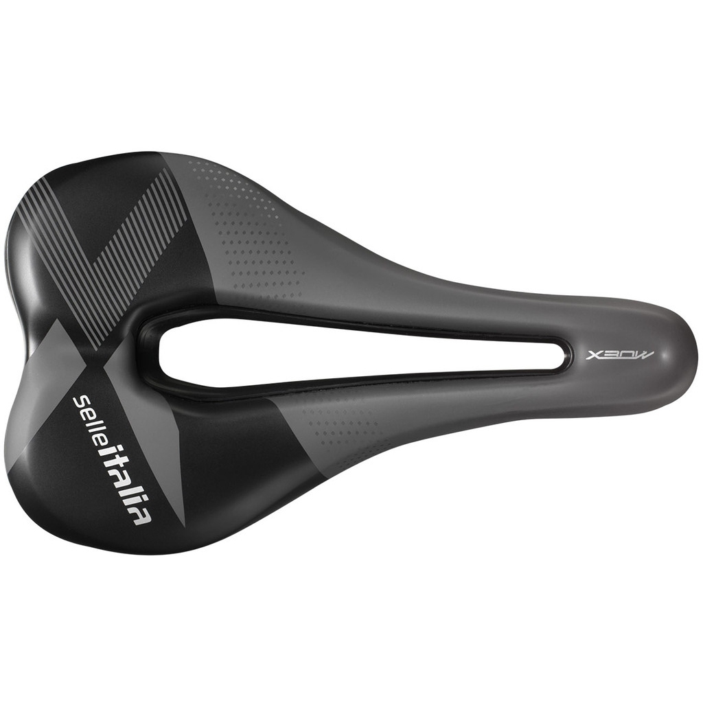 Produktbild von Selle Italia X-Bow Sattel - Superflow | TI 316 - S3 | schwarz/grau