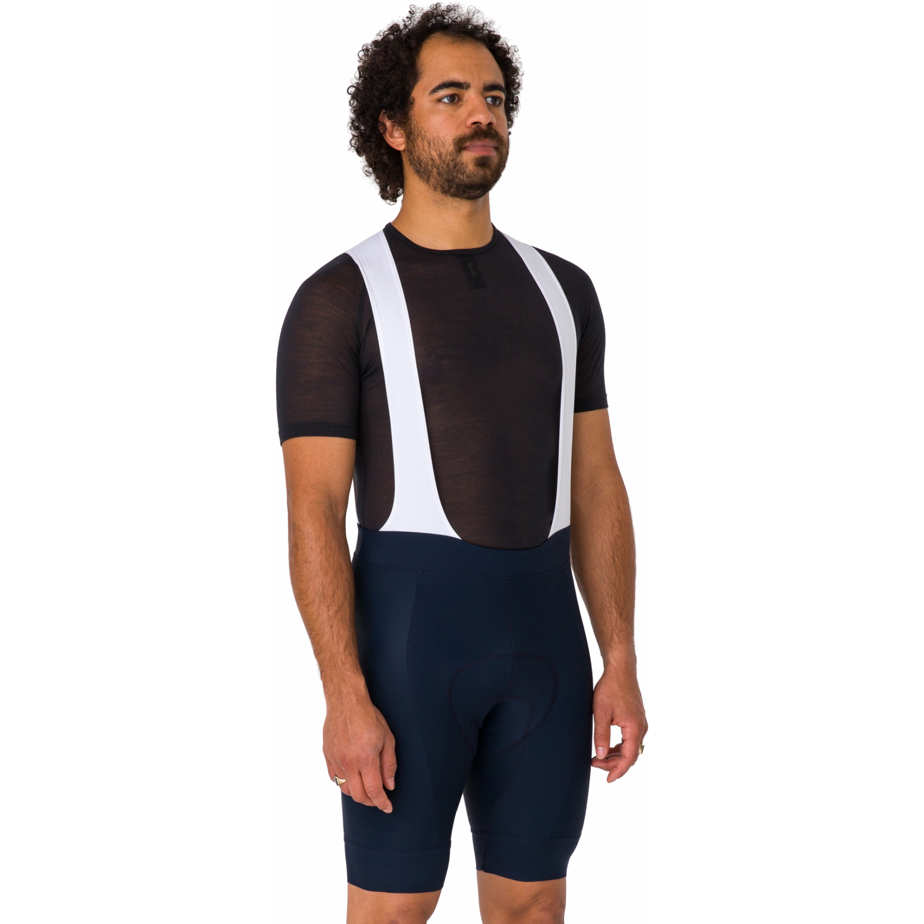 Rapha Core Bib Shorts Men - dark navy/white | BIKE24