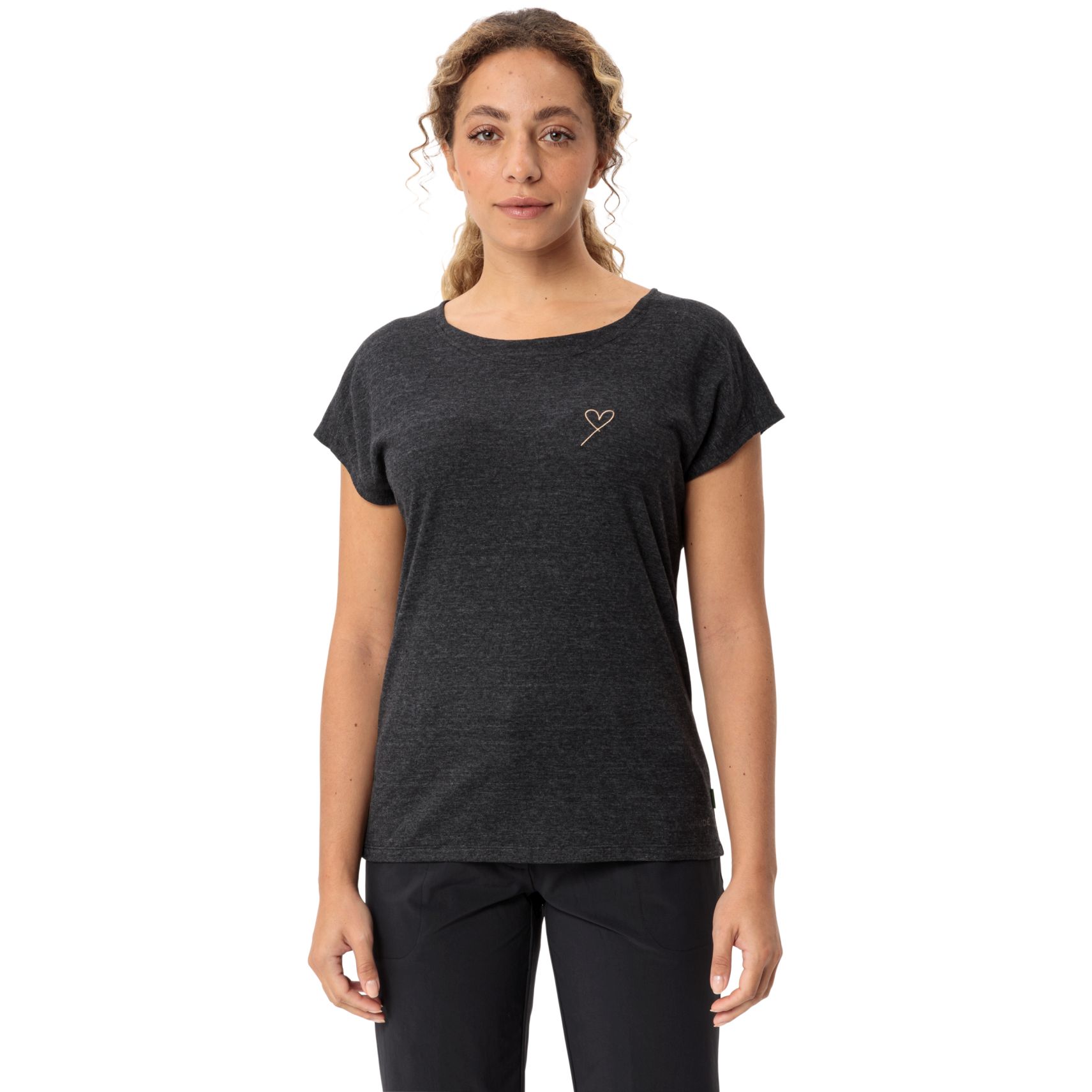 Produktbild von Vaude Neyland T-Shirt Damen - schwarz/oat