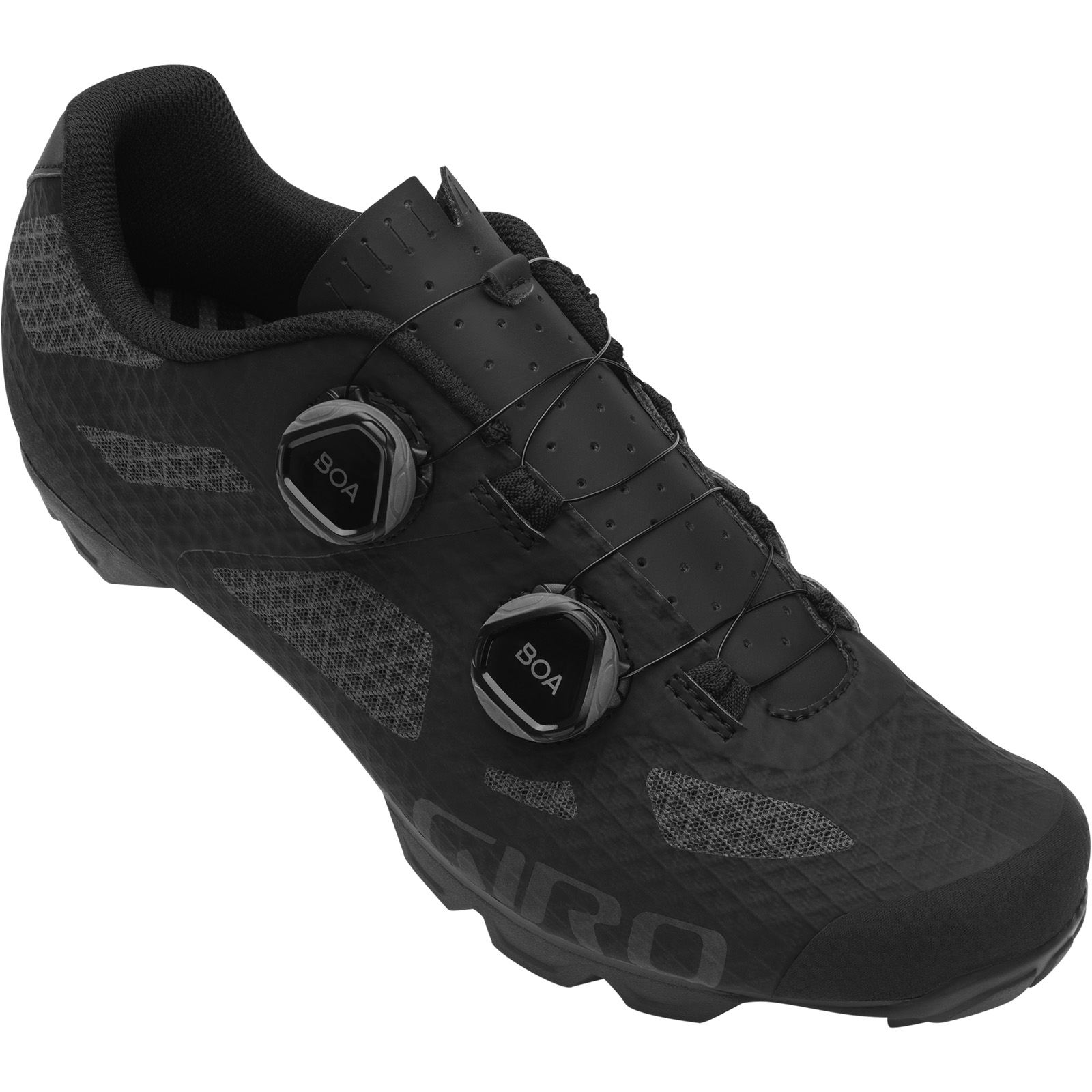 Picture of Giro Sector MTB Shoes - black/dark shadow