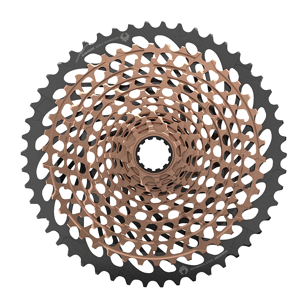Produktbild von SRAM XG-1299 Eagle Kassette 12-fach - 10-50 Zähne - kupfer