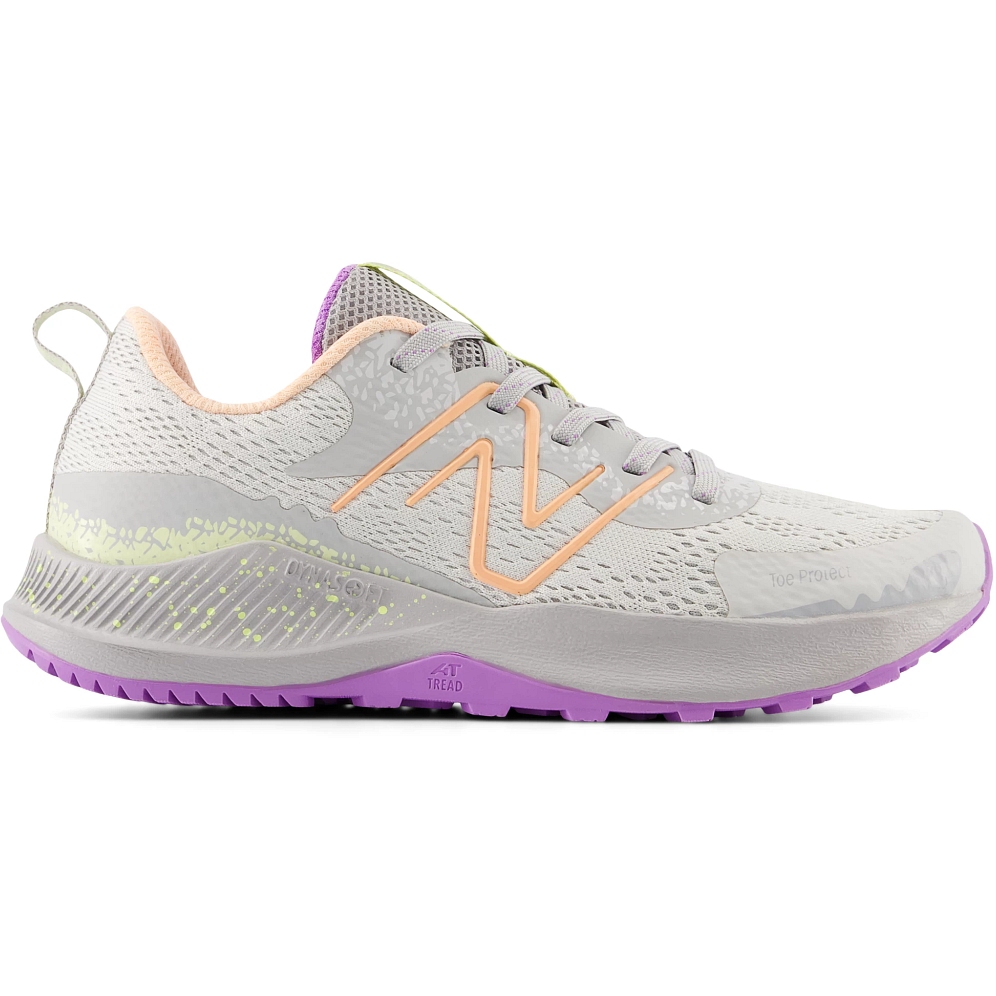 Picture of New Balance DynaSoft Nitrel v5 Running Shoes Kids - Grey Matter/Guava Ice