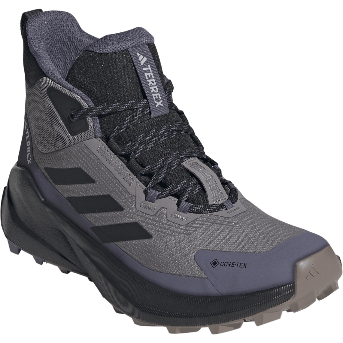 adidas TERREX Trailmaker Mid GORE-TEX Hiking Shoes Women taupe  oxide/core black/preloved violet JQ9949 - Main Image