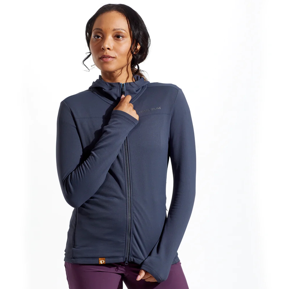 Bild von PEARL iZUMi Summit Hooded Thermal Trikot Damen 19222105 - dark ink - 9PX