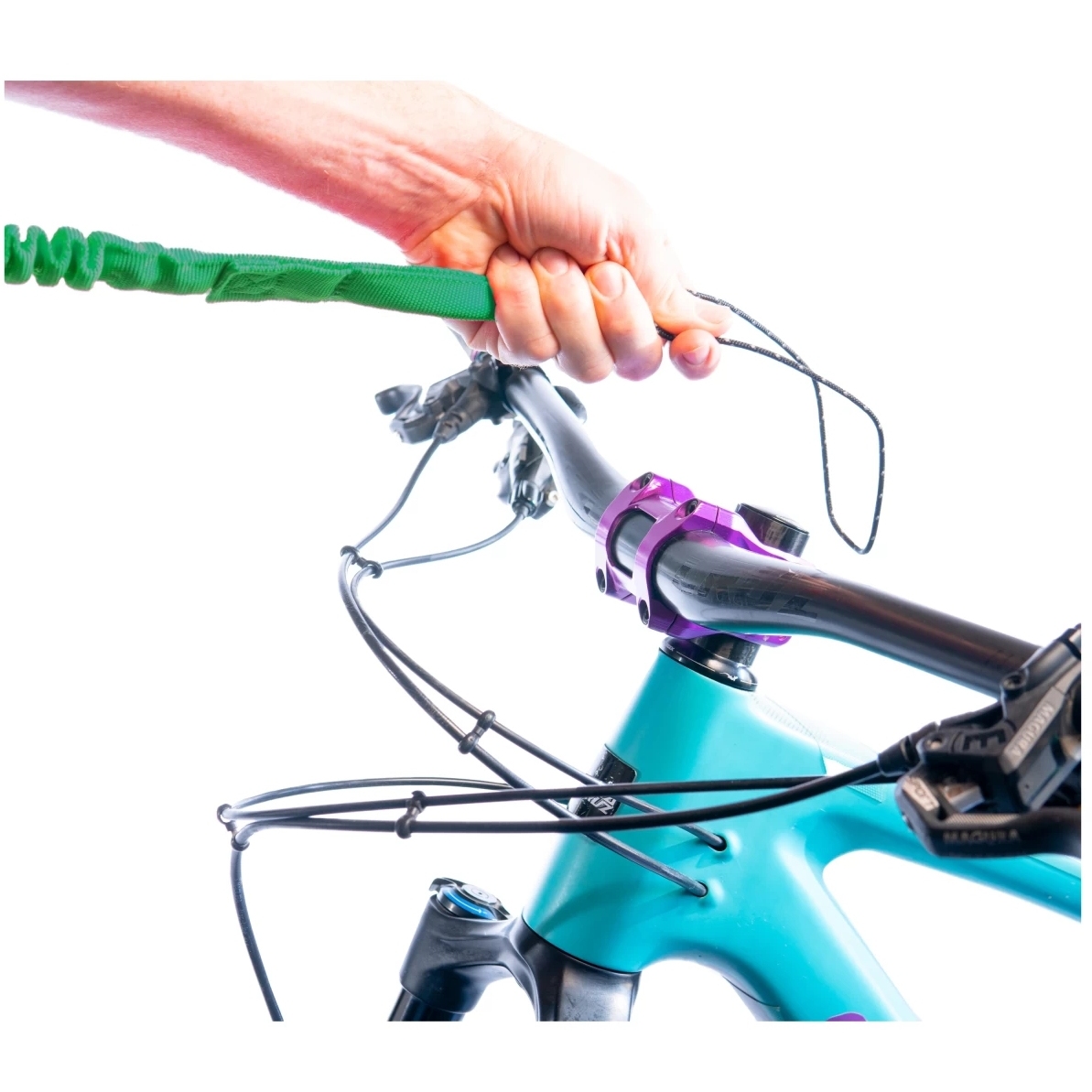 TowWhee CONNECT Adult Abschleppseil für Fahrräder / E-Bikes - burgundy