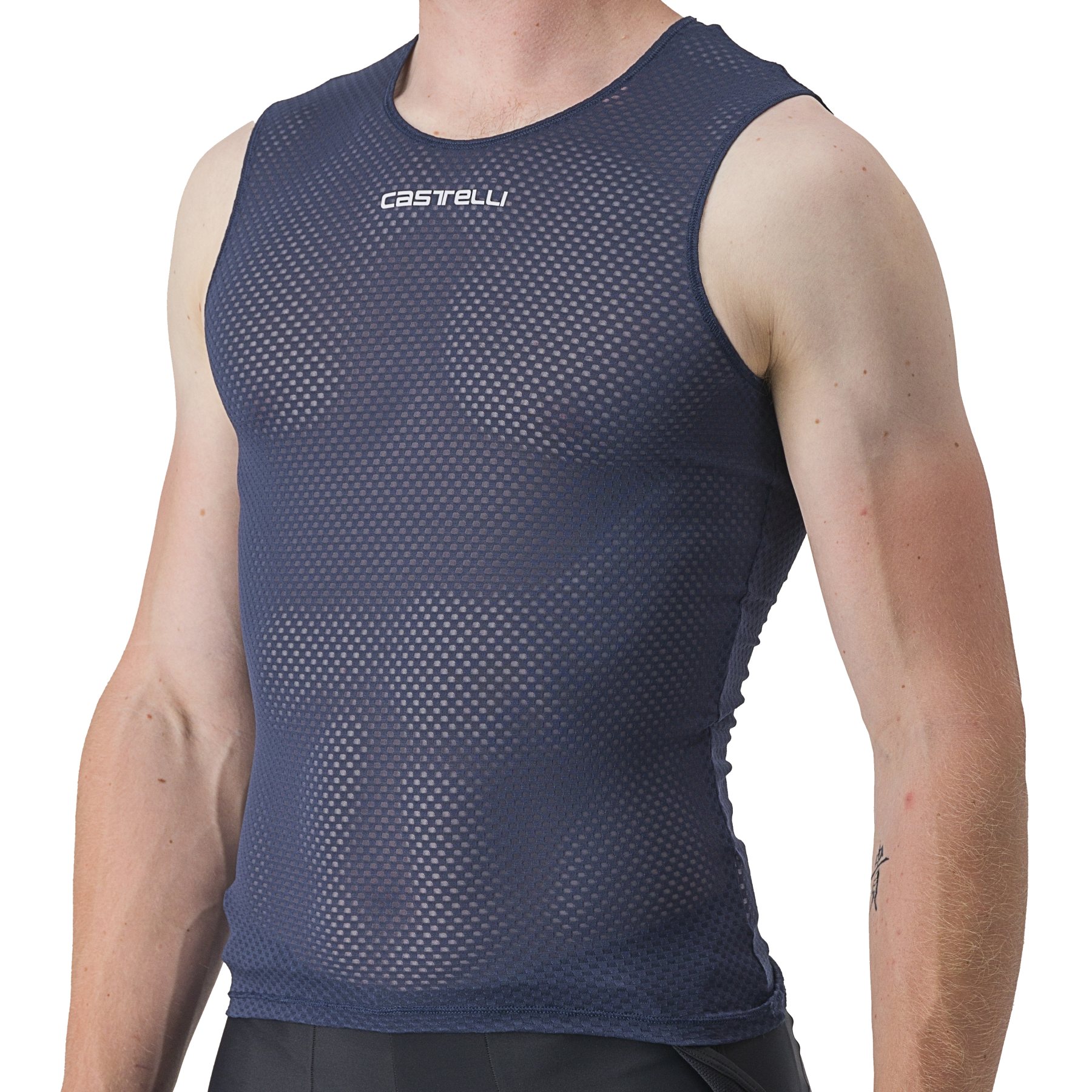 Picture of Castelli Pro Mesh 2.0 Sleeveless Undershirt Men - belgian blue 424
