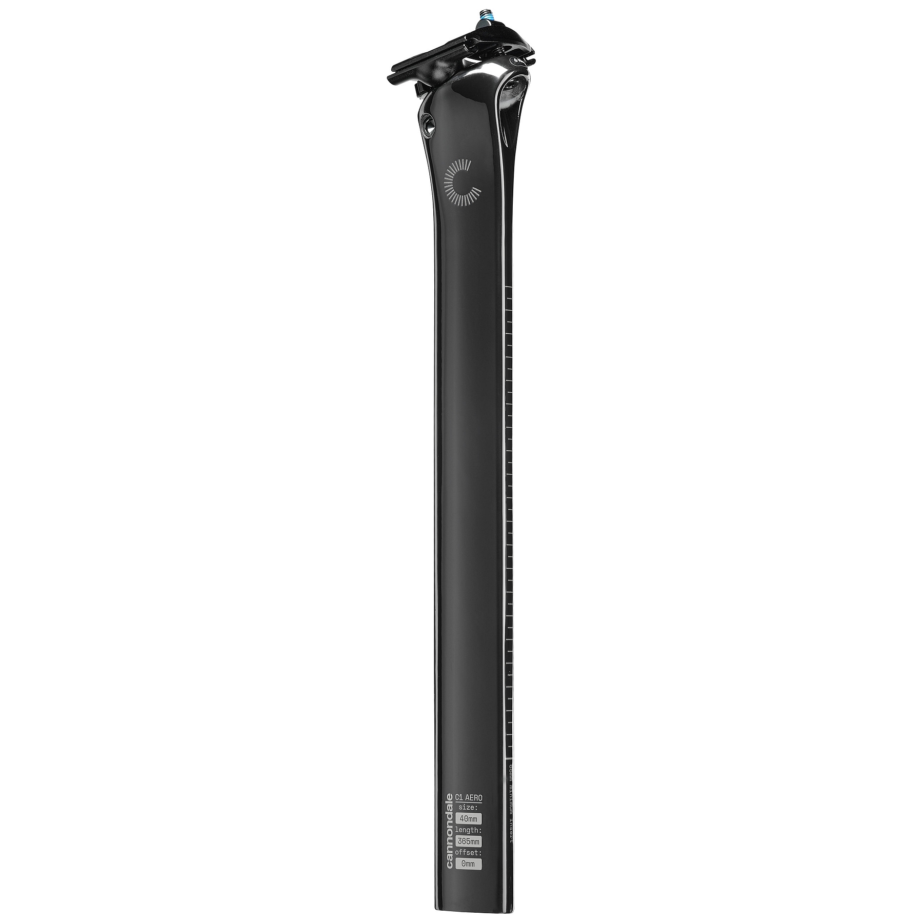 Cannondale C1 Aero 40 V2 Carbon Seatpost | 365mm - 0mm Setback
