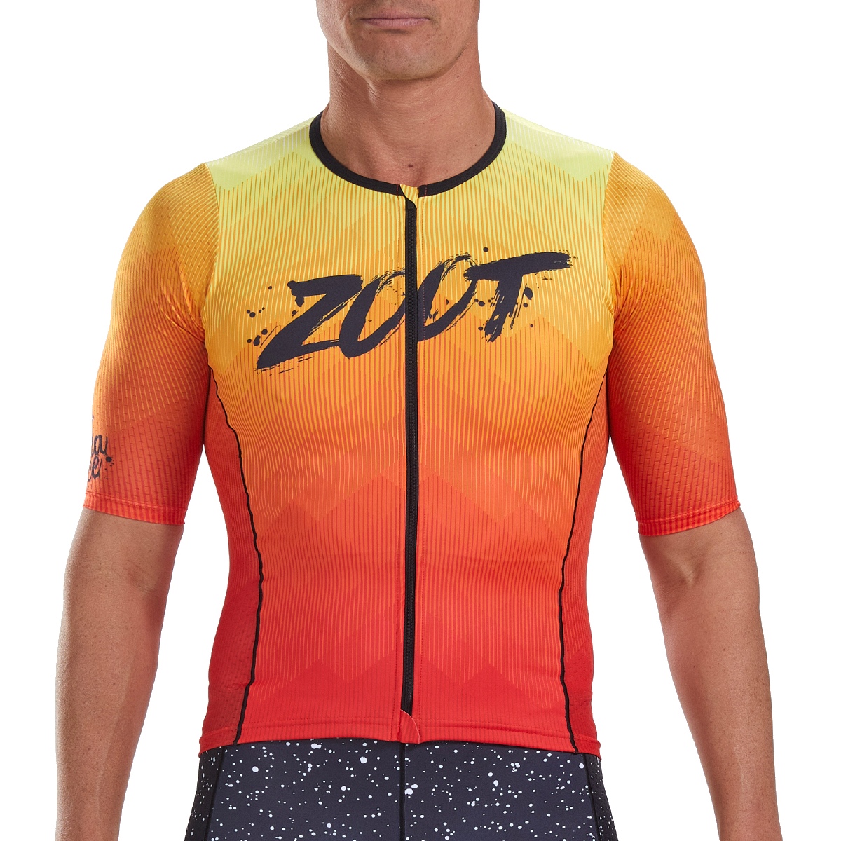 Productfoto van ZOOT Men&#039;s LTD Triathlon Aero Jersey - kona ice