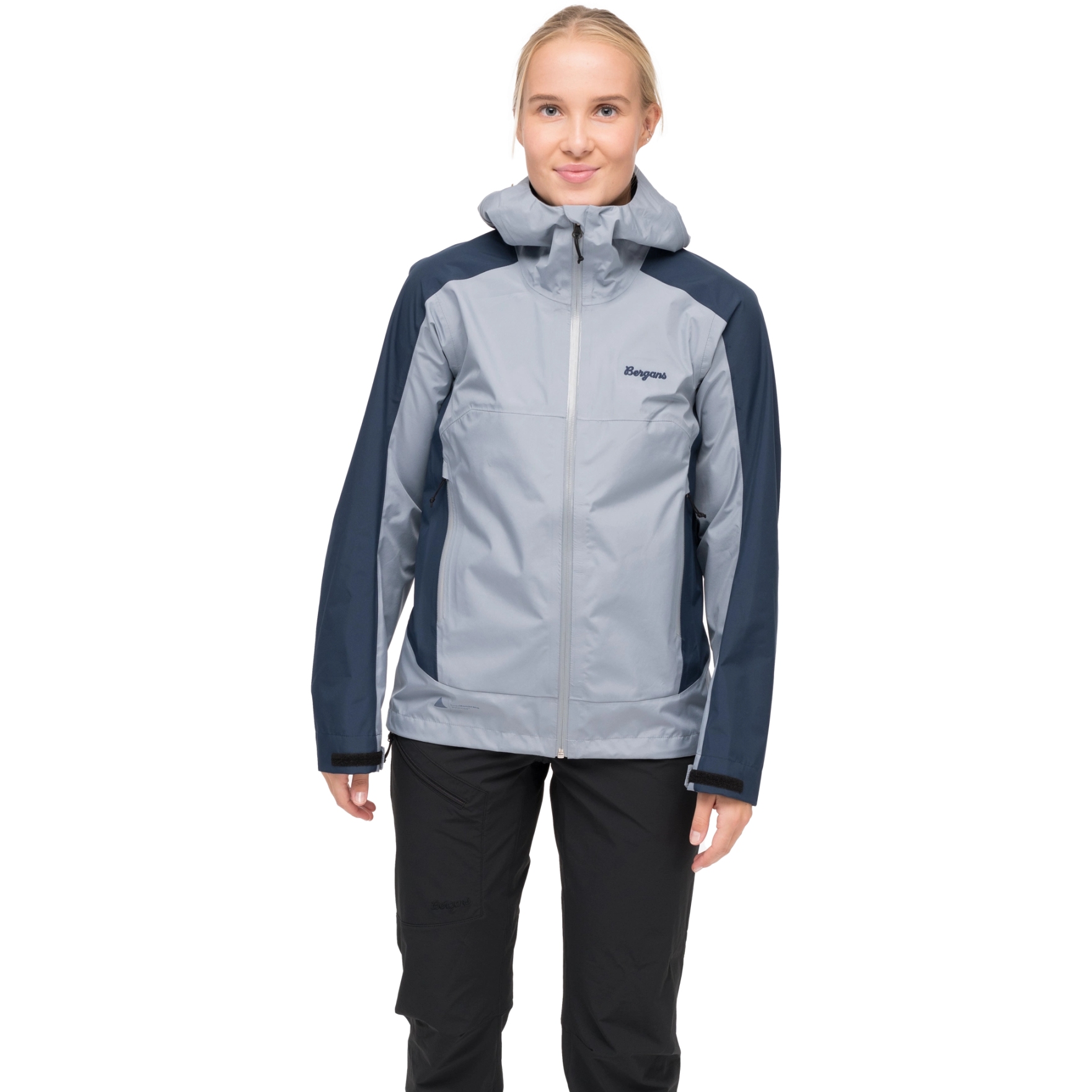 Produktbild von Bergans Vaagaa Light 3L Shell Jacke Damen - husky blue/navy blue