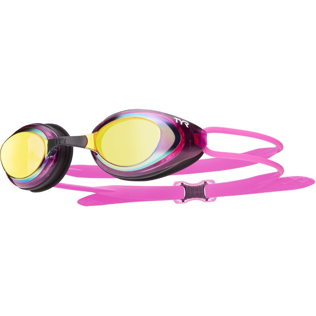 Immagine prodotto da TYR Blackhawk Racing Polarized Women Fit Swimming Goggles - gold/pink/black