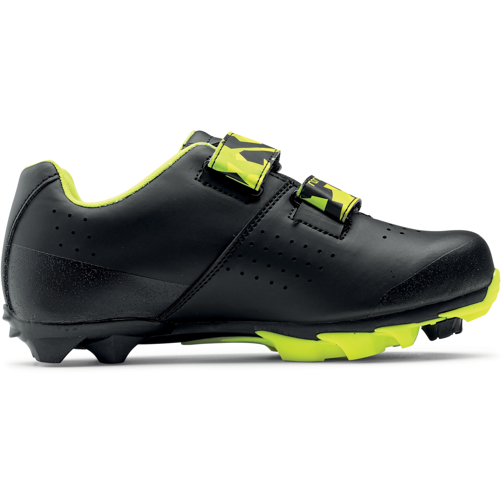 Picture of Northwave Origin Junior MTB Shoes - black/yellow fluo 04