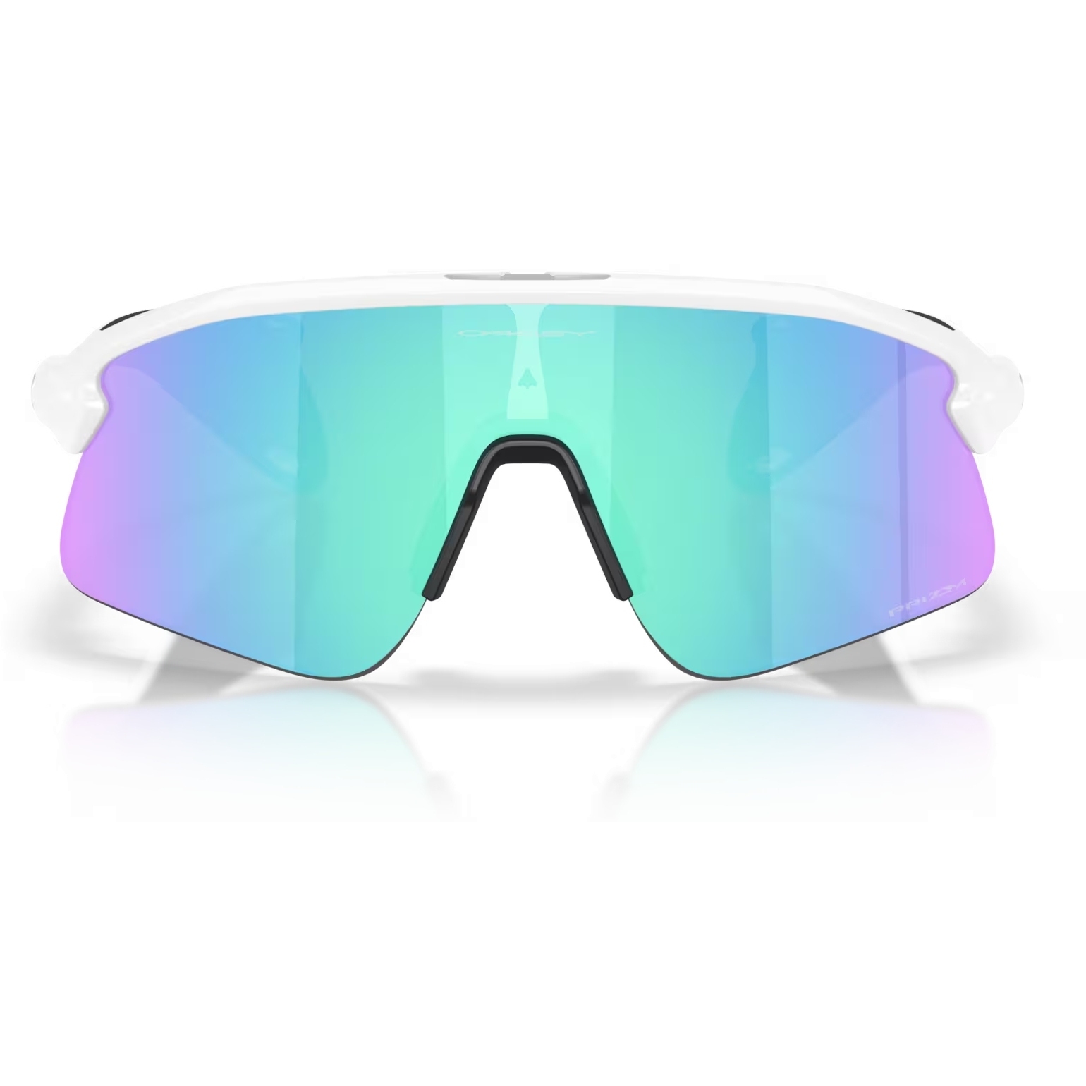 Oakley Stunt Devil Glasses - Matte White / Prizm Sapphire