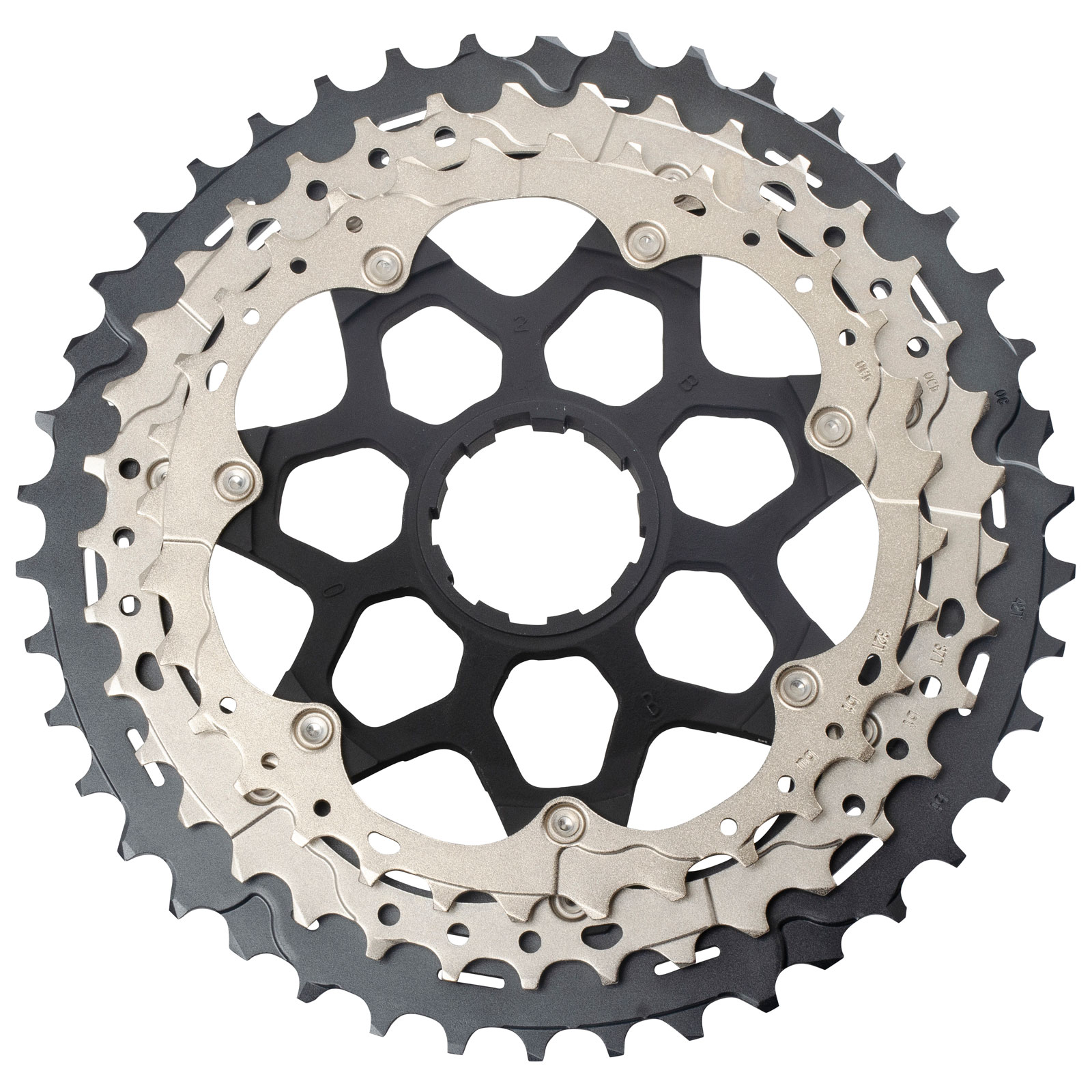 Picture of Shimano Sprocket for Deore XT / SLX 11-speed Cassette - 32/37/42 teeth for 11-42 (Y1VN98030) - CS-M7000