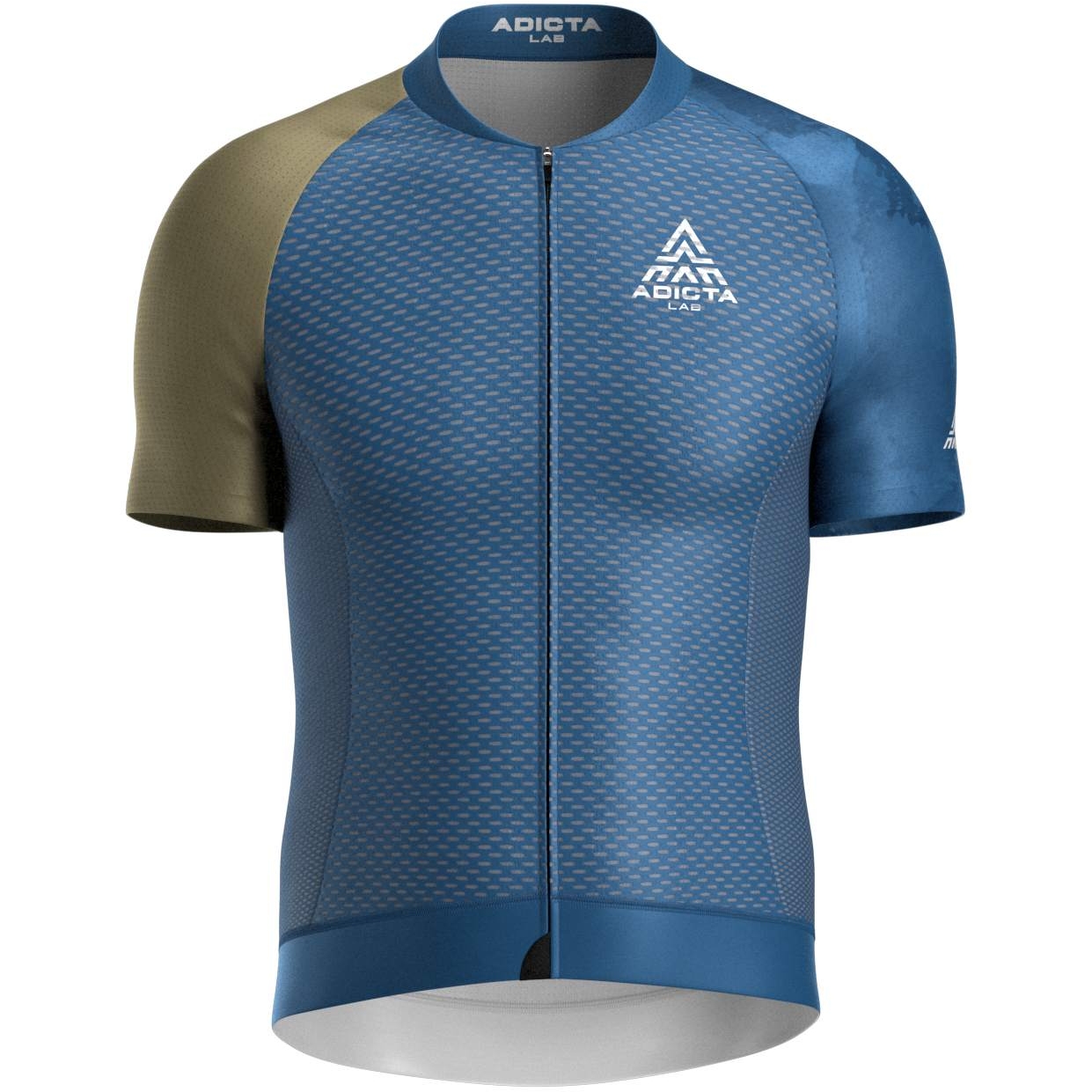 Picture of Adicta Lab Valent Shortsleeve Jersey - blue/olive oil