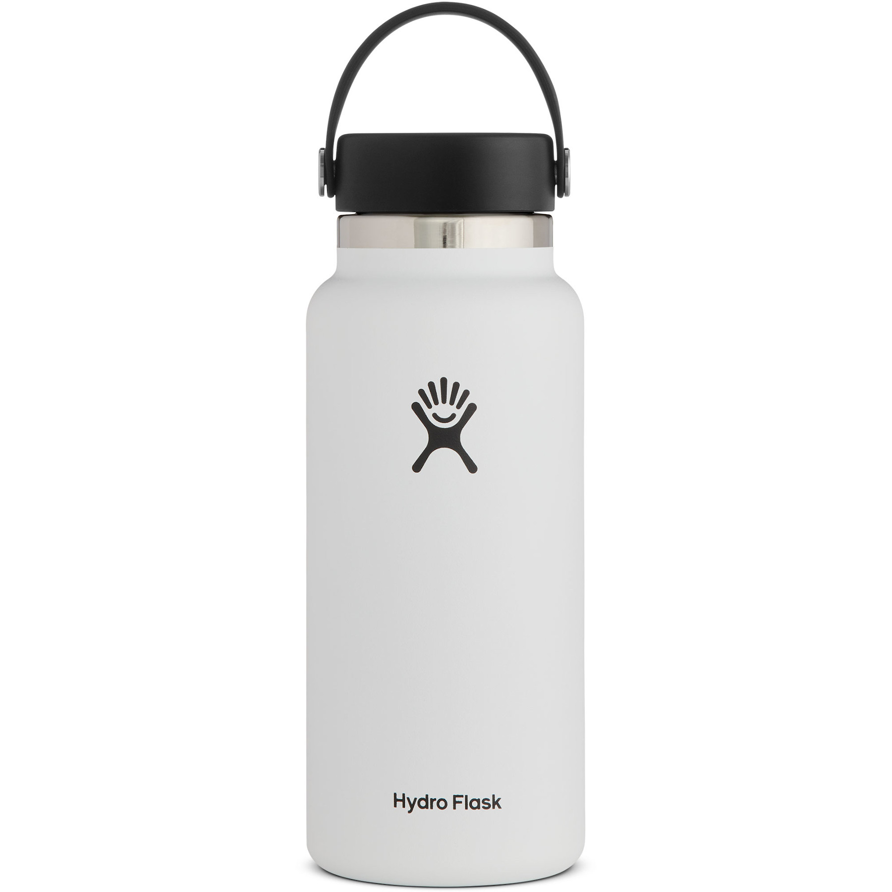 Picture of Hydro Flask 32 oz Wide Mouth Insulated Bottle + Flex Cap - 946 ml - White
