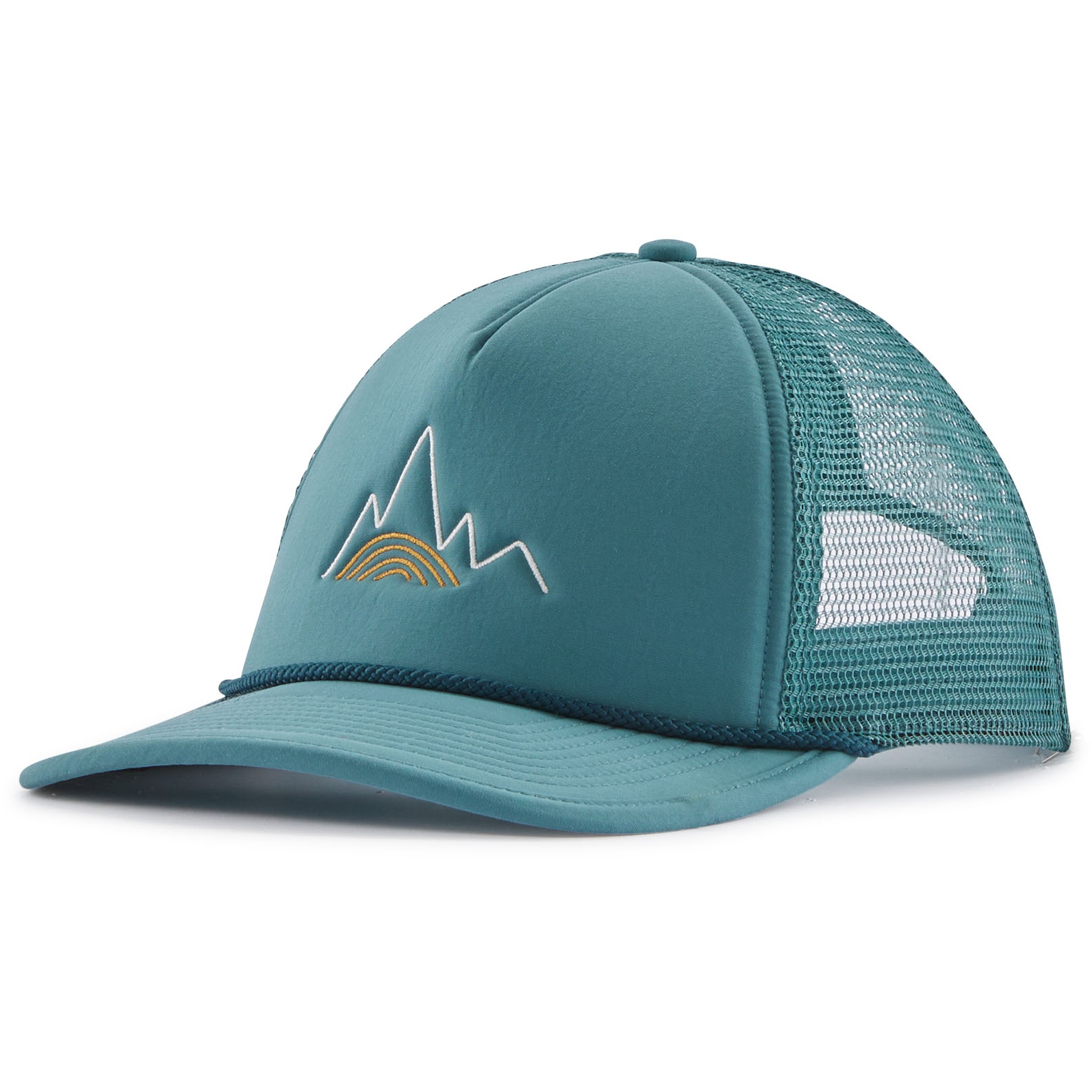 Produktbild von Patagonia Broadcaster Trucker Cap - Berm Logo: Wetland Blue