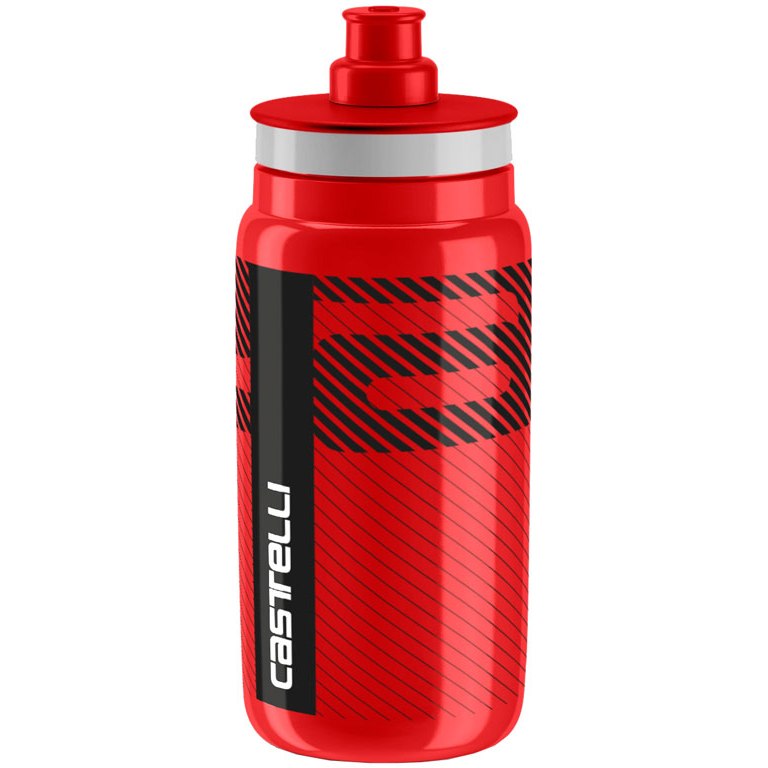 Image of Castelli Water Bottle 550ml - red 023