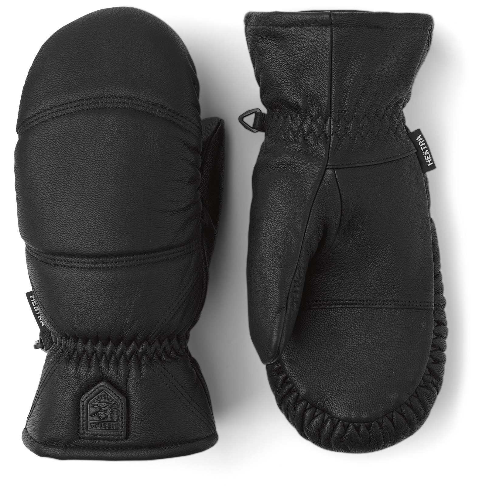 Picture of Hestra Leather Box Mittens - black