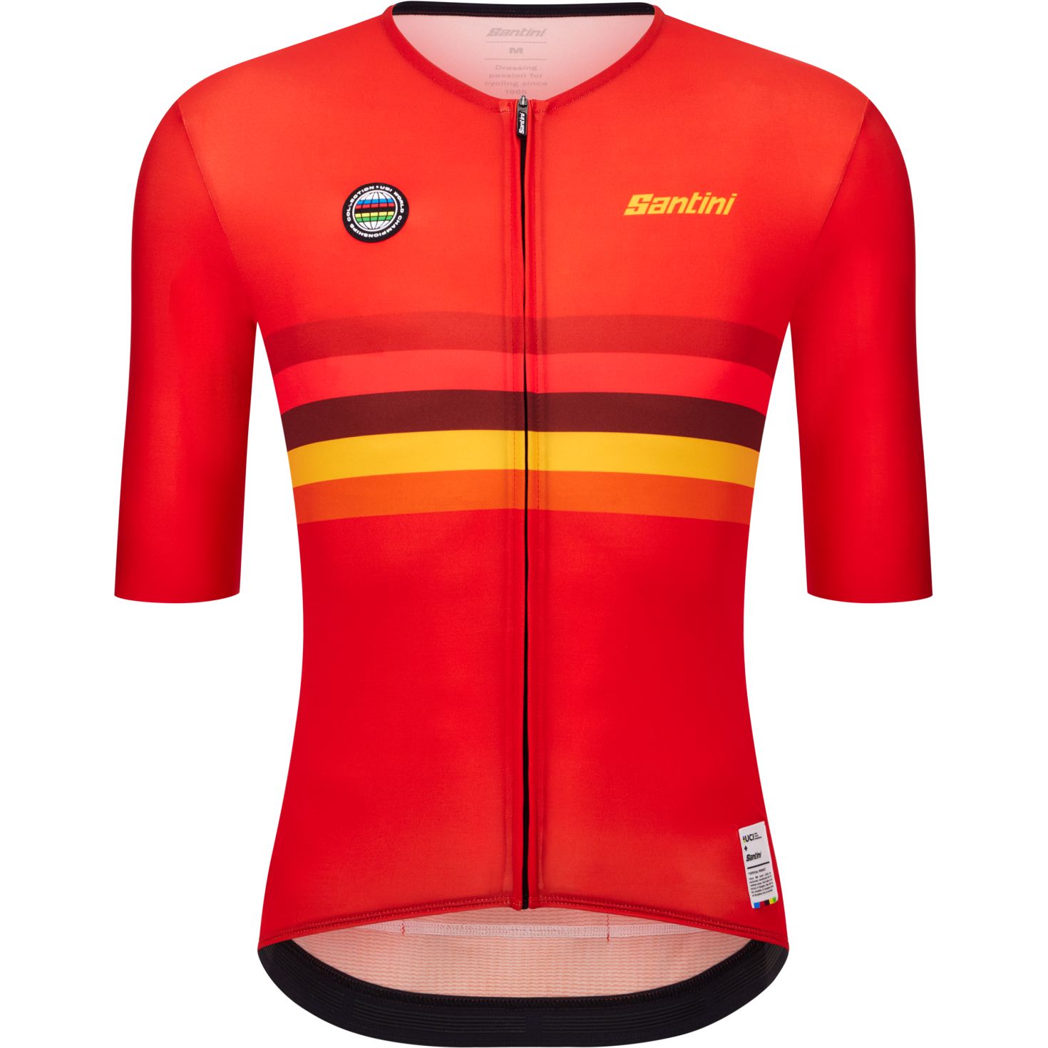 Produktbild von Santini UCI World Champion Kurzarmtrikot Herren RE97175CUCIESP - Spain