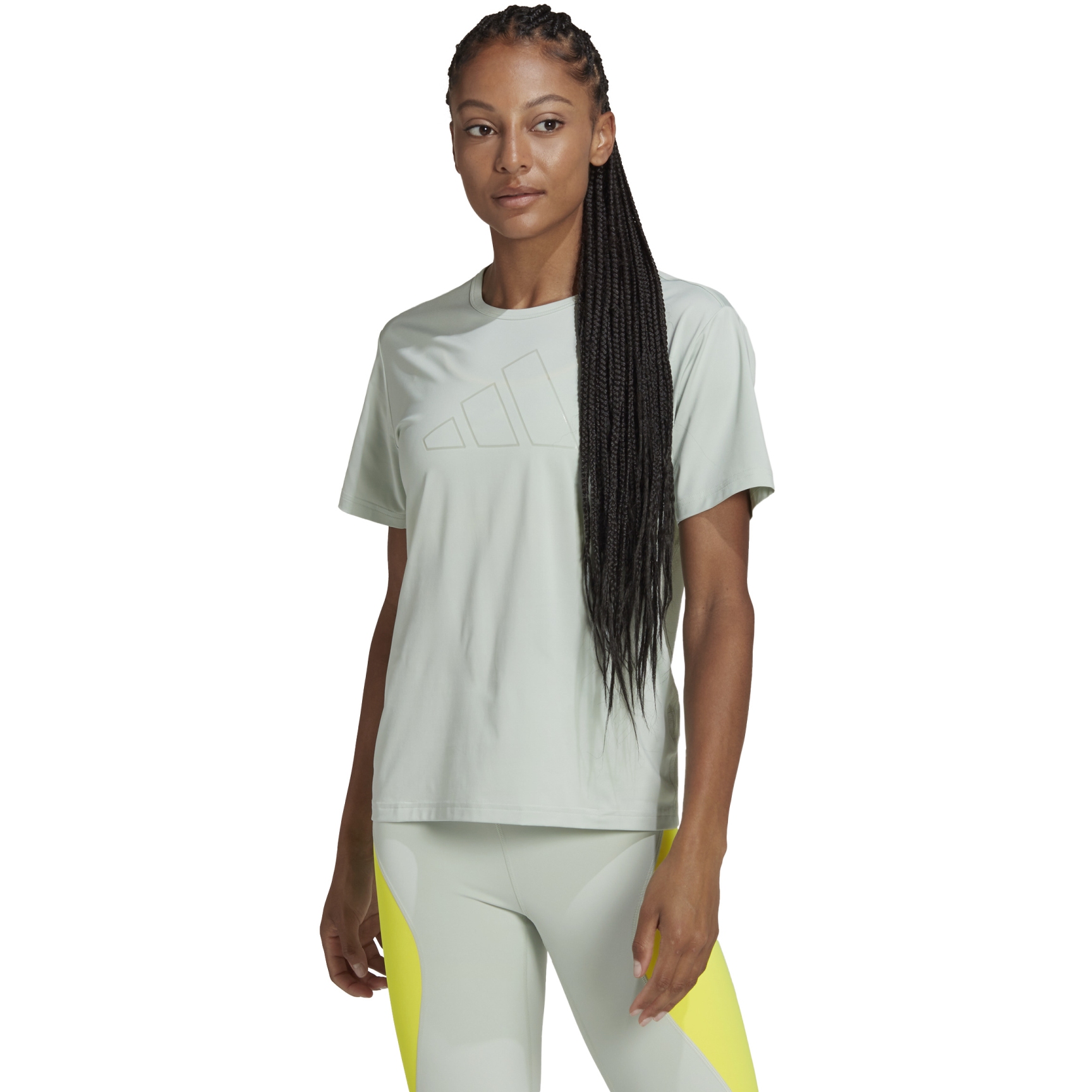 Produktbild von adidas HIIT T-Shirt Damen - linen green HN0070