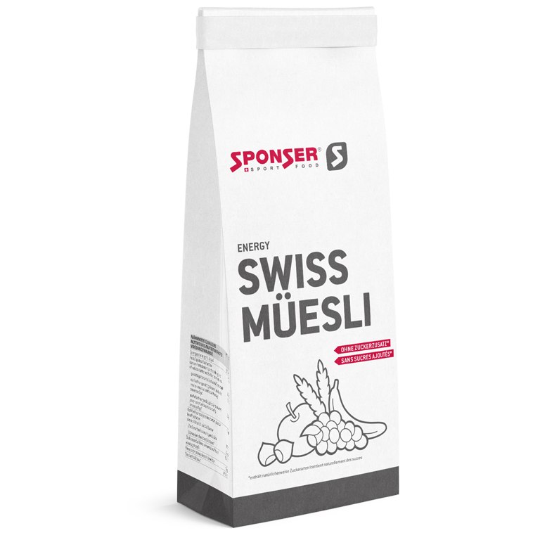 Produktbild von SPONSER Swiss Müesli - Frühstück mit Kohlenhydraten &amp; Proteinen - 1000g