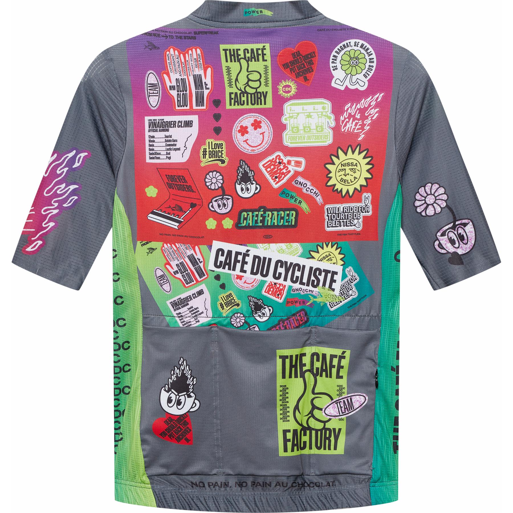 Café du Cycliste x Café Factory Team Bergida Short Sleeve Jersey