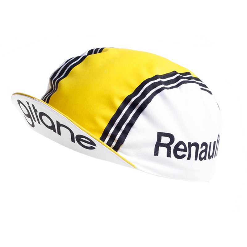 Image of Apis Retro Style Team Cycling Cap - RENAULT