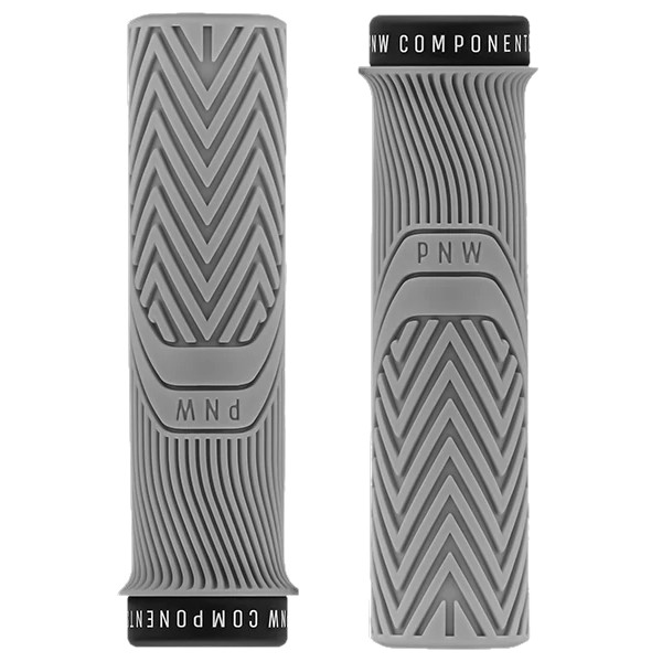 Picture of PNW Components Loam Handlebar Grips - Lock-On | XL (34mm) - cement grey