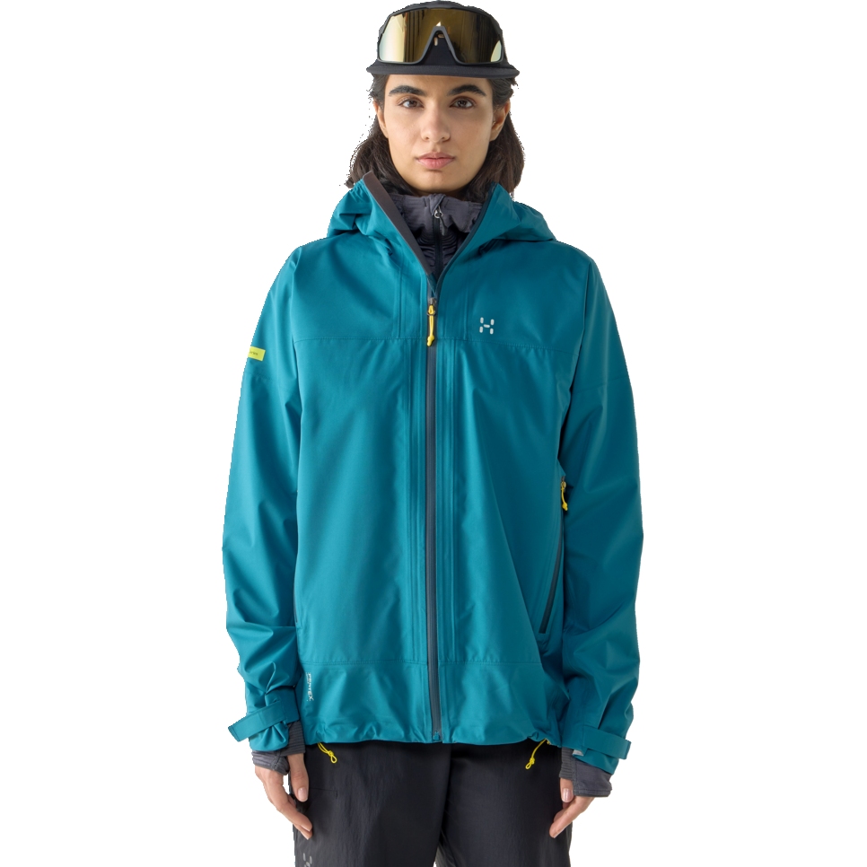 Haglöfs Chaqueta impermeable Mujer Airak deep teal