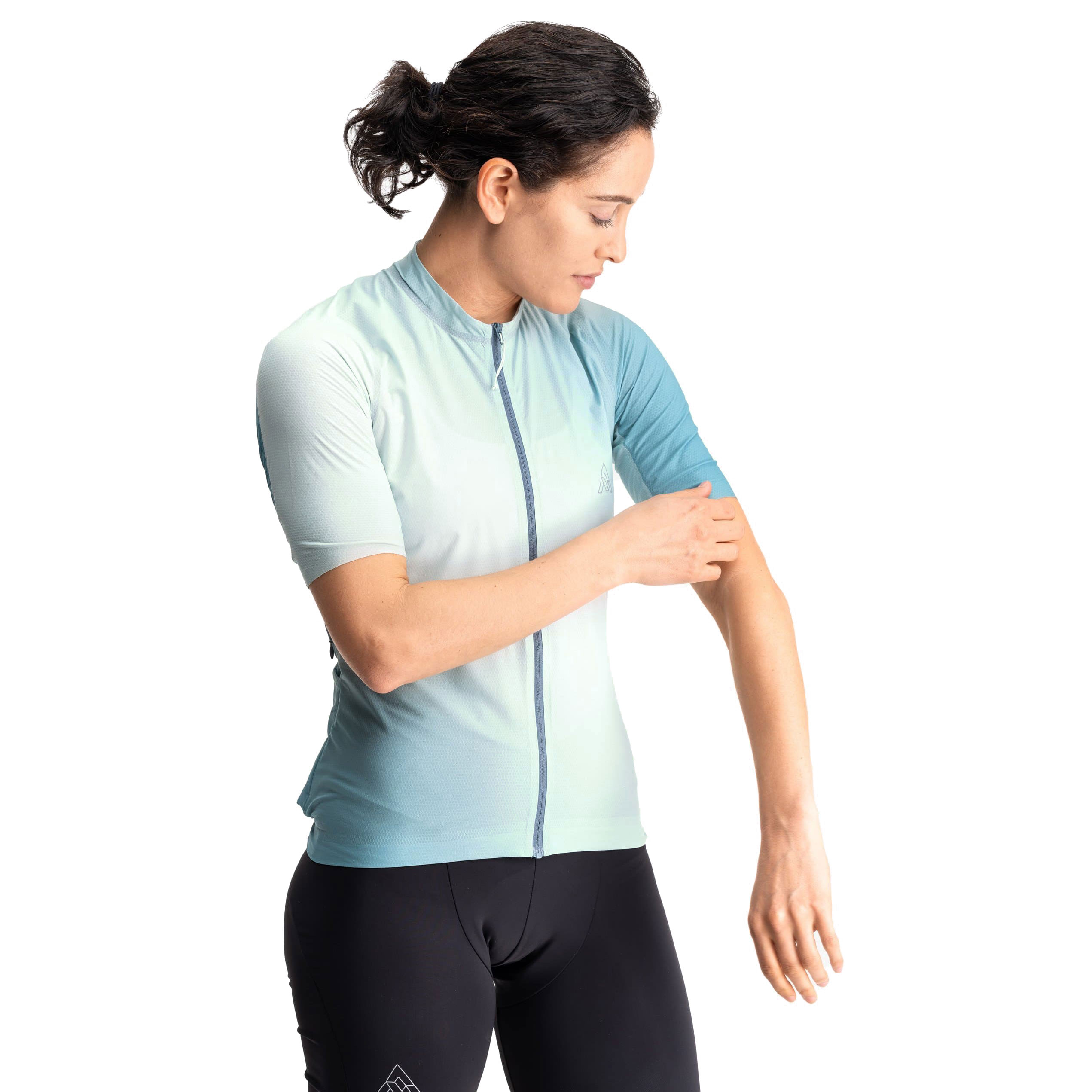 Productfoto van 7mesh Skyline Shirt met Korte Mouwen Dames - Moonlit Jade