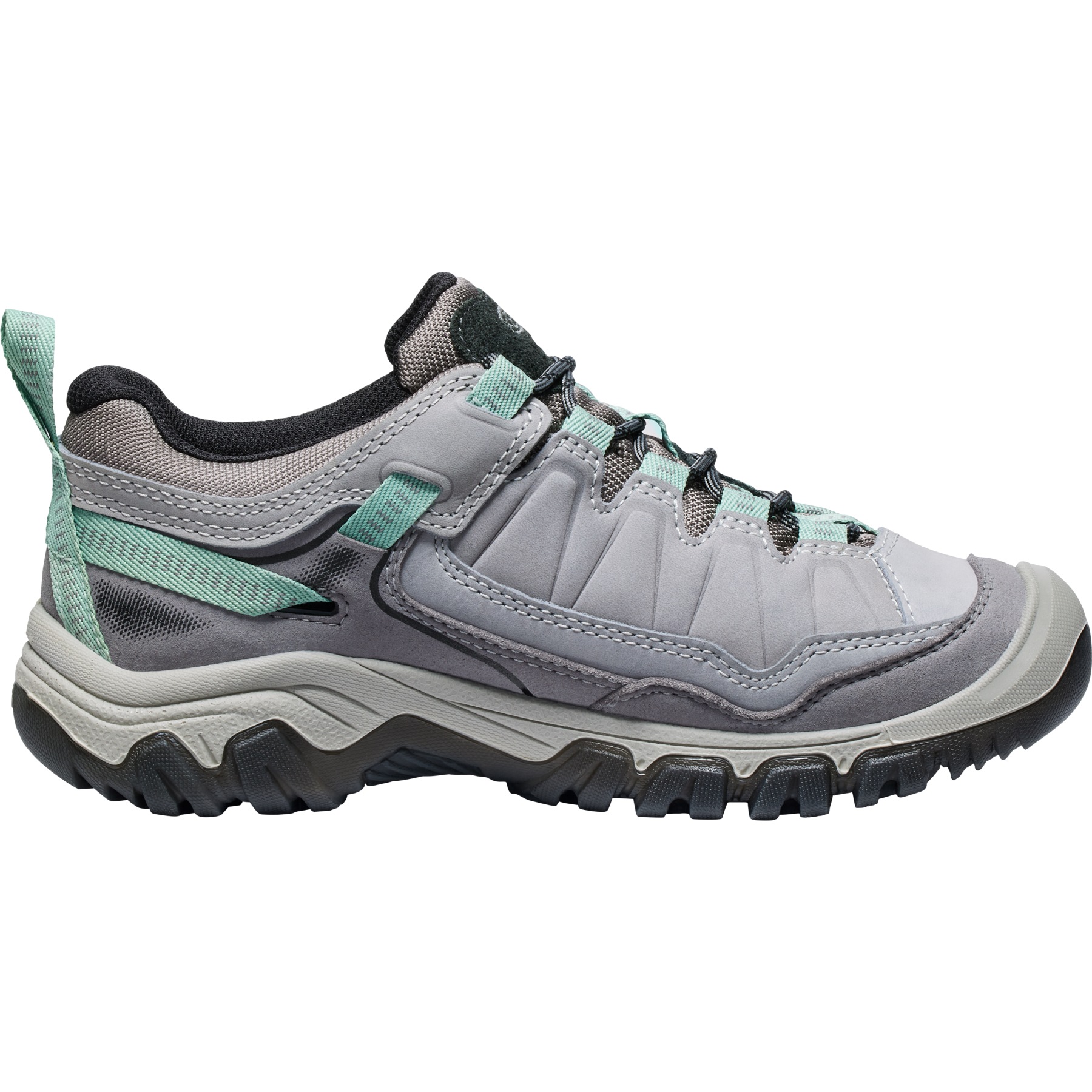 KEEN Targhee IV Waterproof Hiking Shoes Women Alloy Granite Green BIKE24