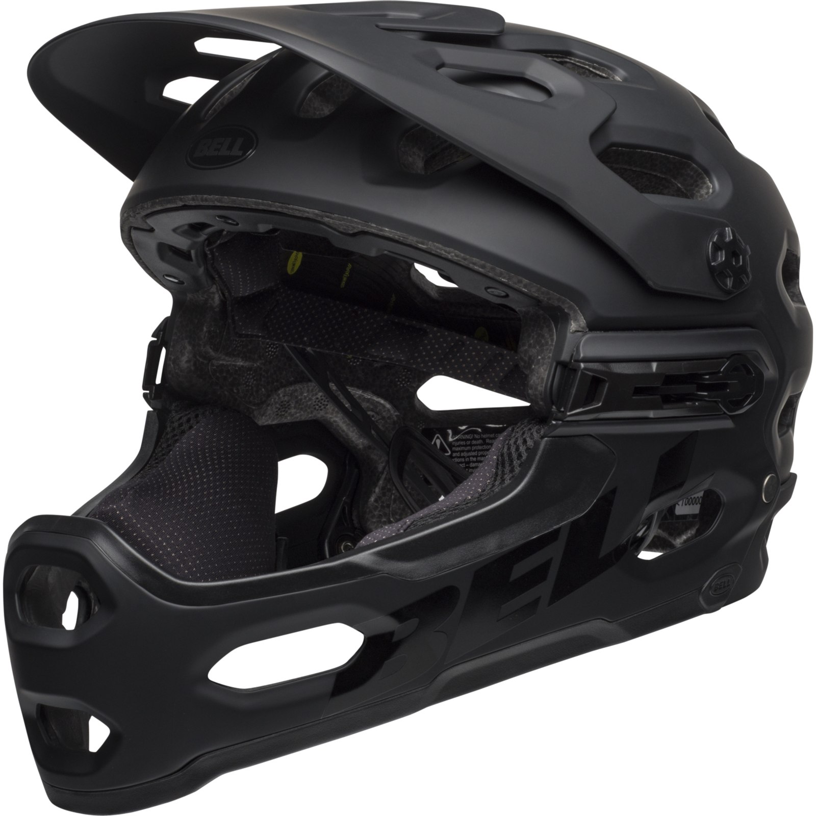 Produktbild von Bell Super 3R MIPS Helm - matte black/gray
