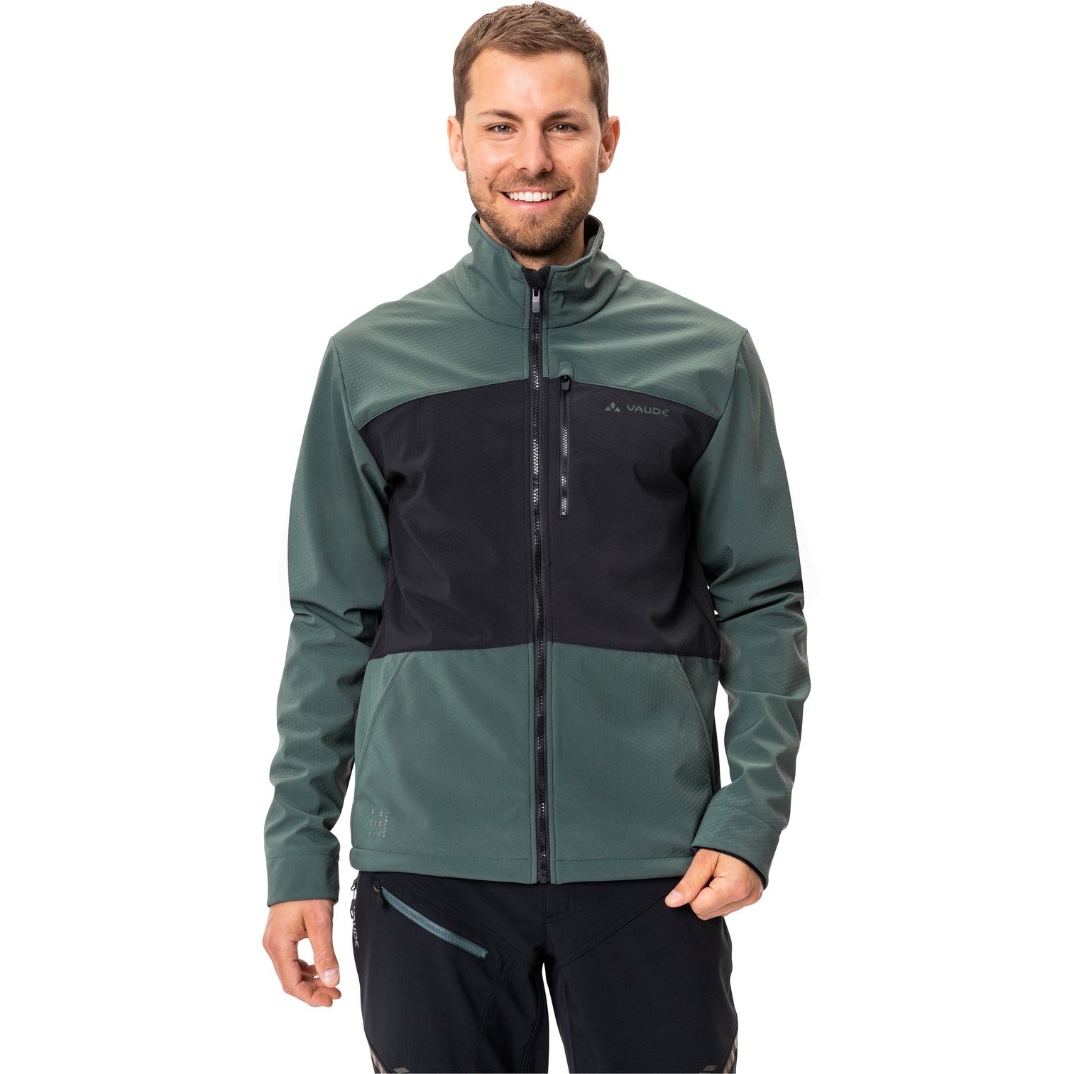 Picture of Vaude Virt Softshell Jacket II Men - dusty forest