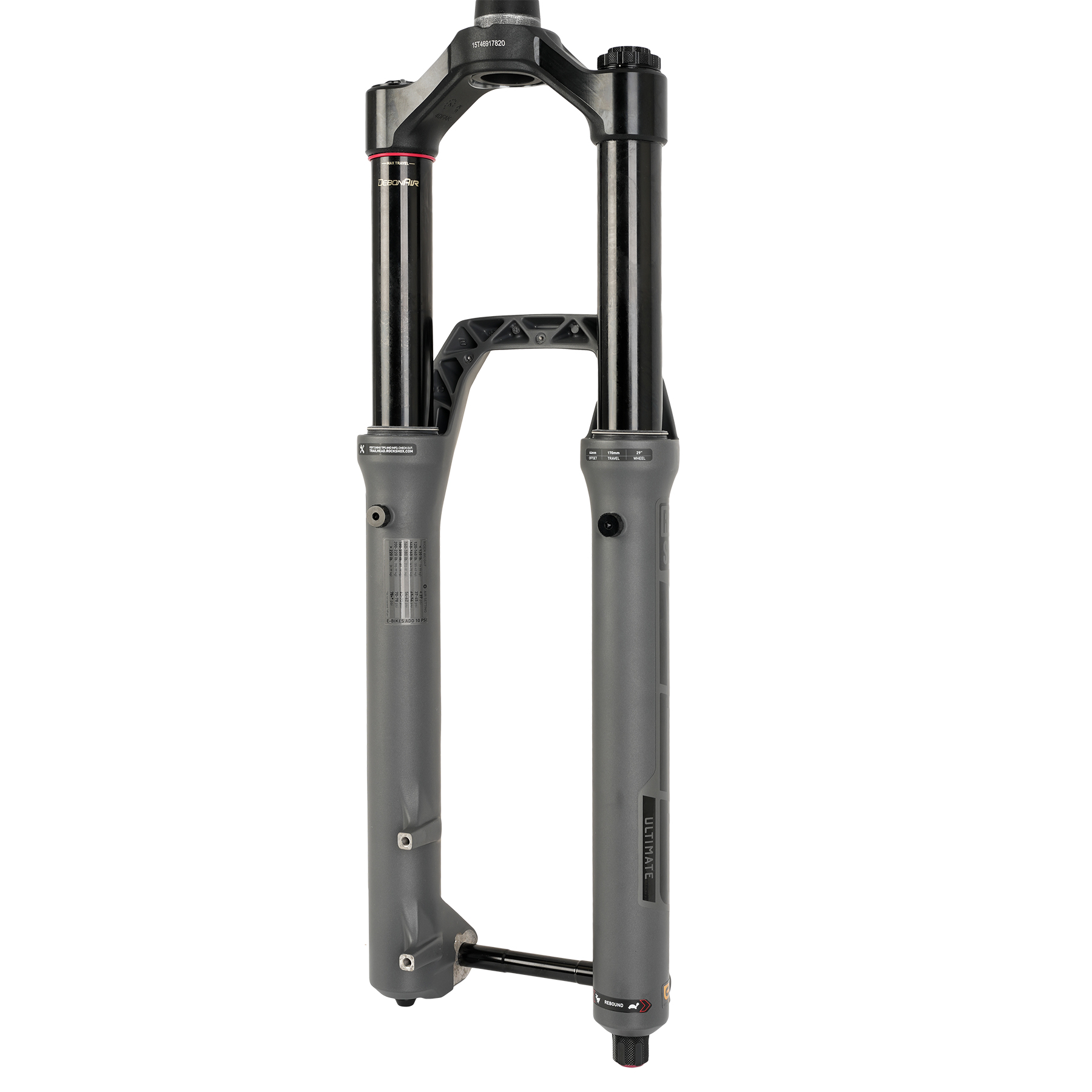 パーツ RockShox ZEB 29\" Charger R 180mm/44mm Rock Shox amortyzator ZEB Select Charger RC DebonAir 180mm