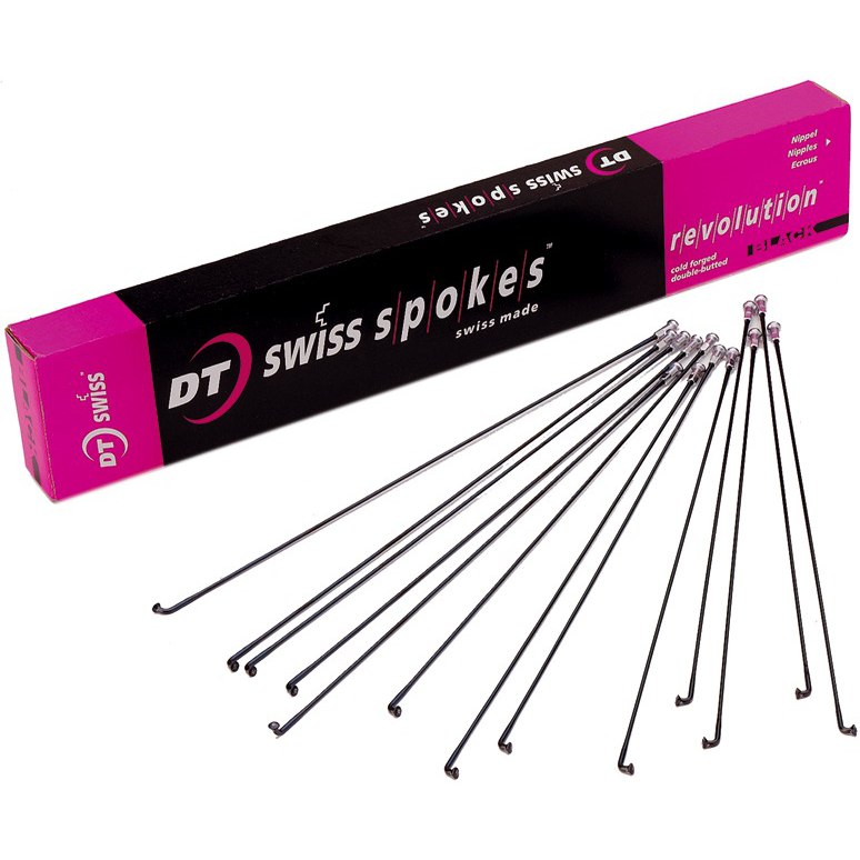 Productfoto van DT Swiss Revolution Spaken 2,0/1,5/2,0 - zwart