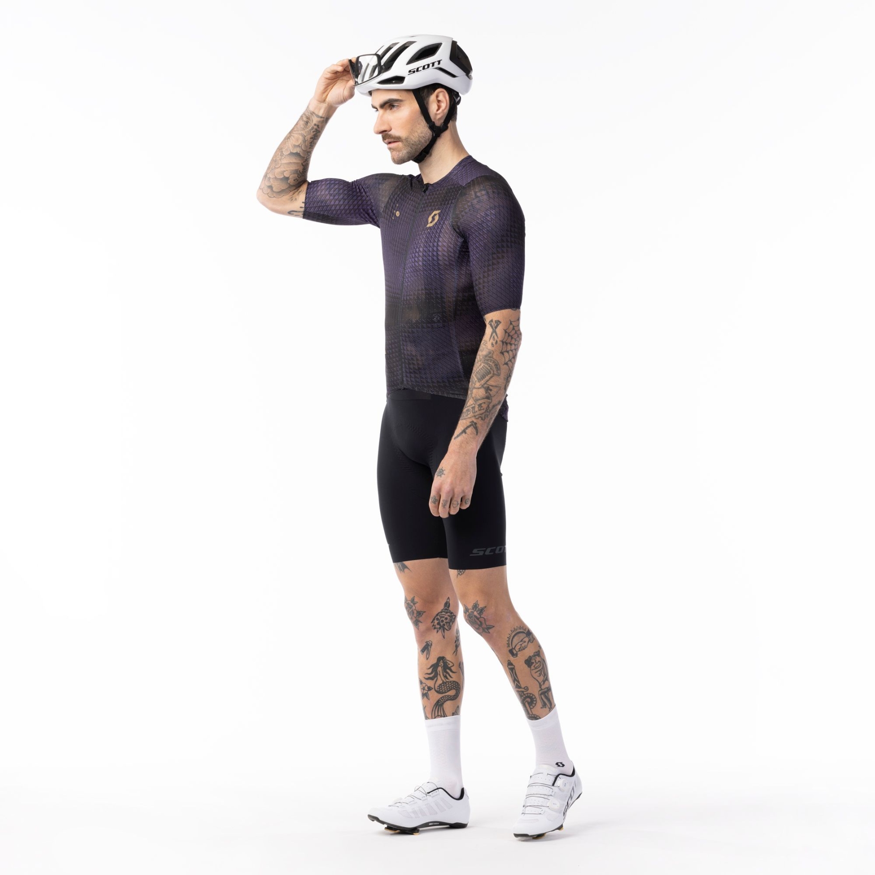 SCOTT Ultd. SL Short Sleeve Jersey Men - black/cyber purple
