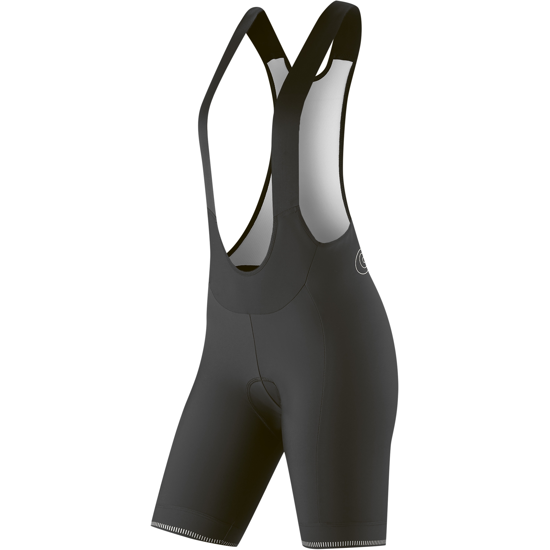 Picture of Gonso SITIVO Red Women&#039;s Bib Shorts - Black