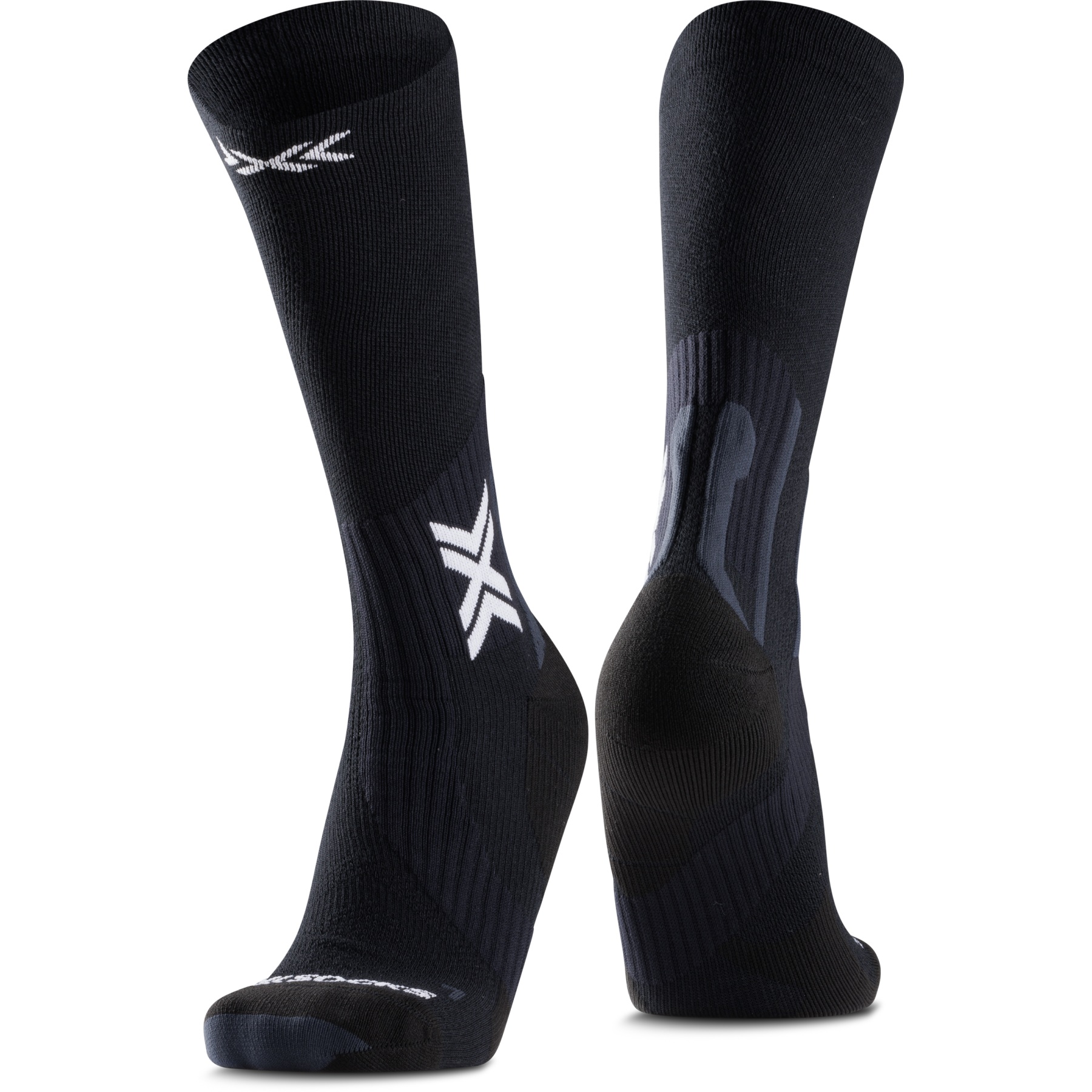 Photo produit de X-Socks Chaussettes de course - Run Perform Warm Crew - x black/light grey