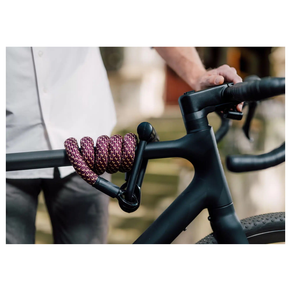 tex–lock eyelet incl. U/X-lock - 120cm - chateau red | BIKE24