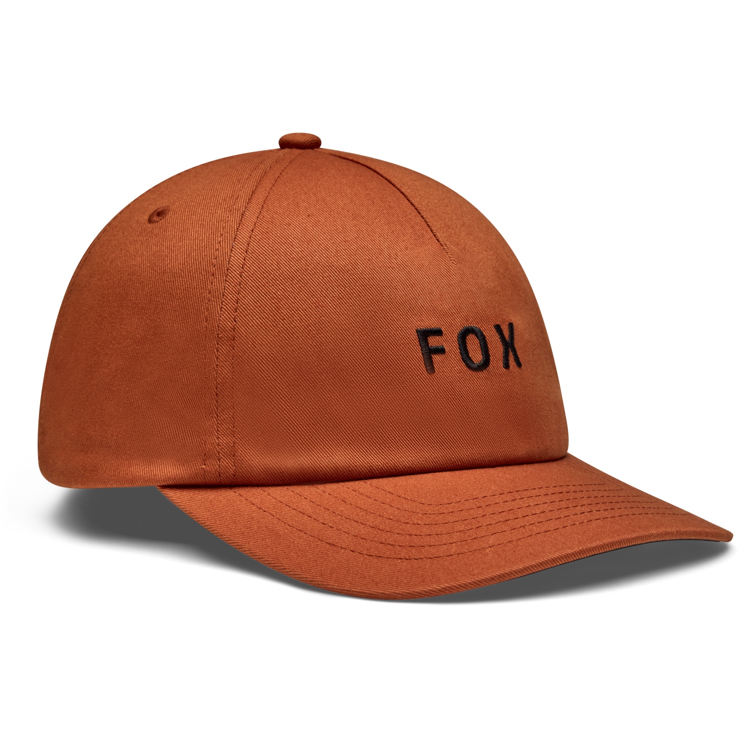 Регулируемая шляпа с надписью FOX Wordmark - коньяк
