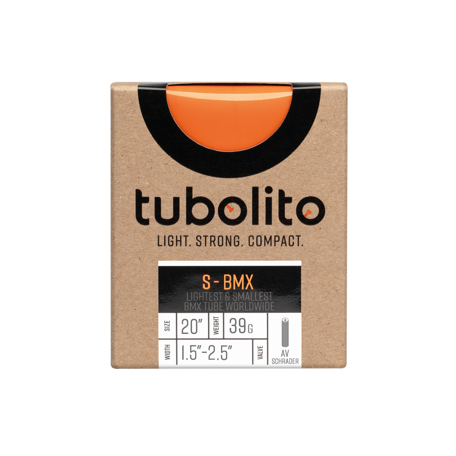Productfoto van Tubolito S-Tubo BMX Tube - 20&quot;x1.5-2.5&quot; - Schrader - 40mm