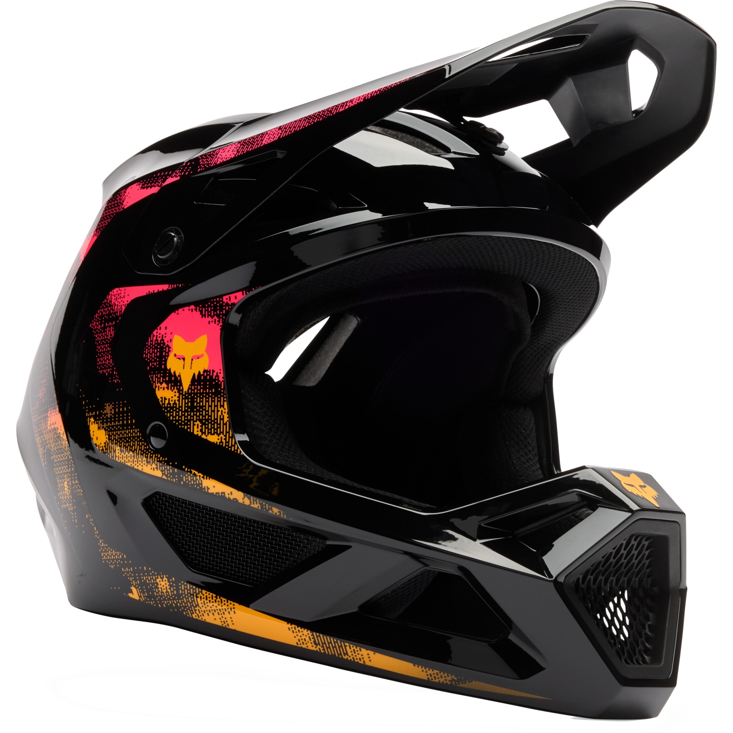 FOX Rampage MIPS Full Face Helmet Youth - Kairos - tangerine | BIKE24