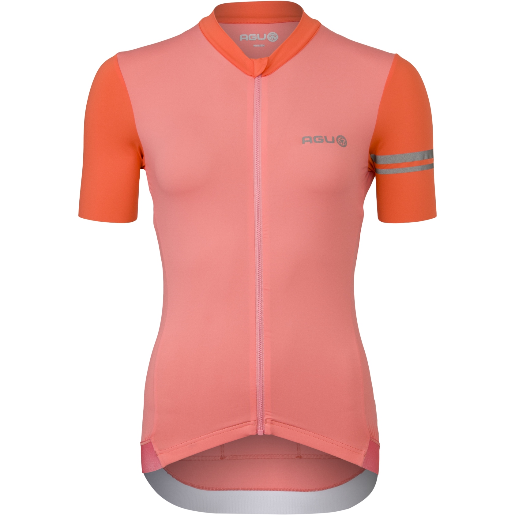 Picture of AGU Colorblock Performance Short Sleeve Jersey Women - sakura blossom