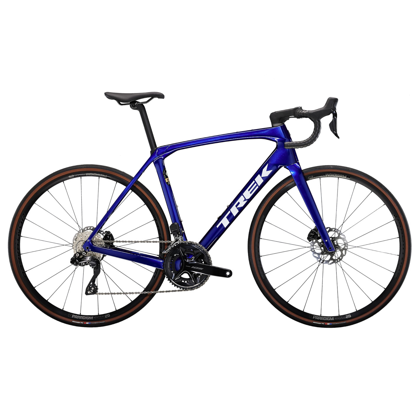Productfoto van Trek DOMANE SL 6 Gen 4 105 Di2 Carbon Road Bike - 2023 - Hex Blue
