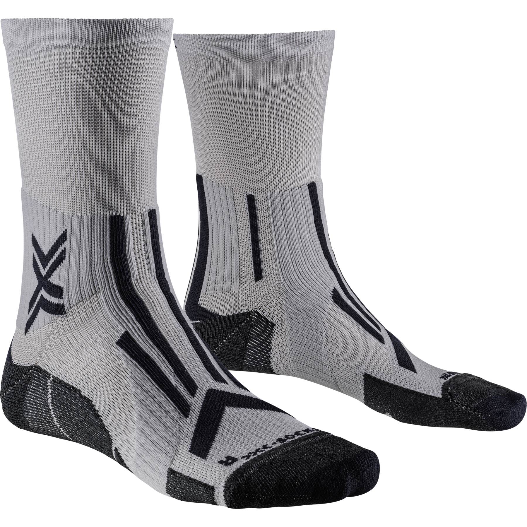 Image de X-Socks Chaussettes - Trailrun Perform Crew - pearl grey/charcoal