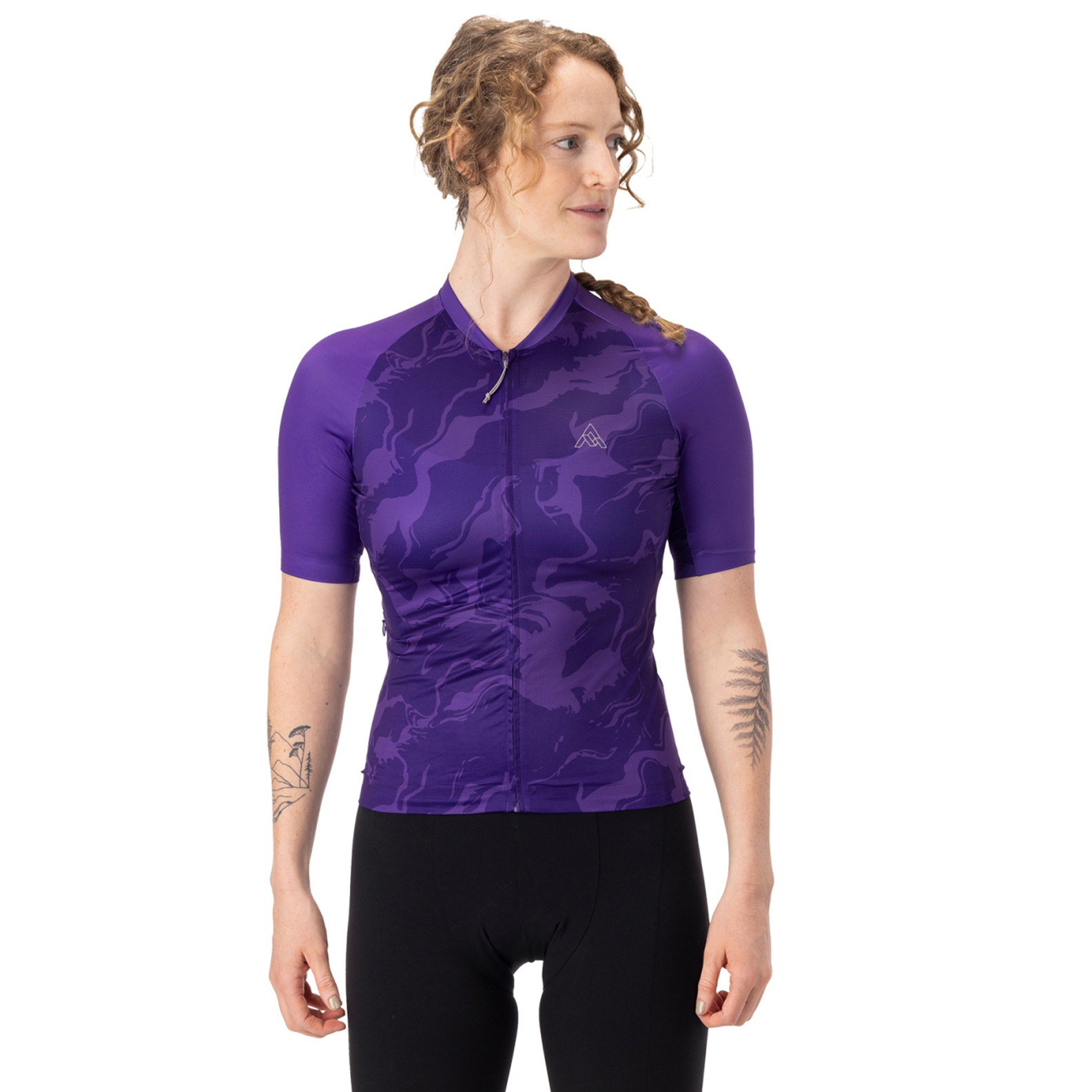 Productfoto van 7mesh Pace Shirt met Korte Mouwen Dames - Purple Moon