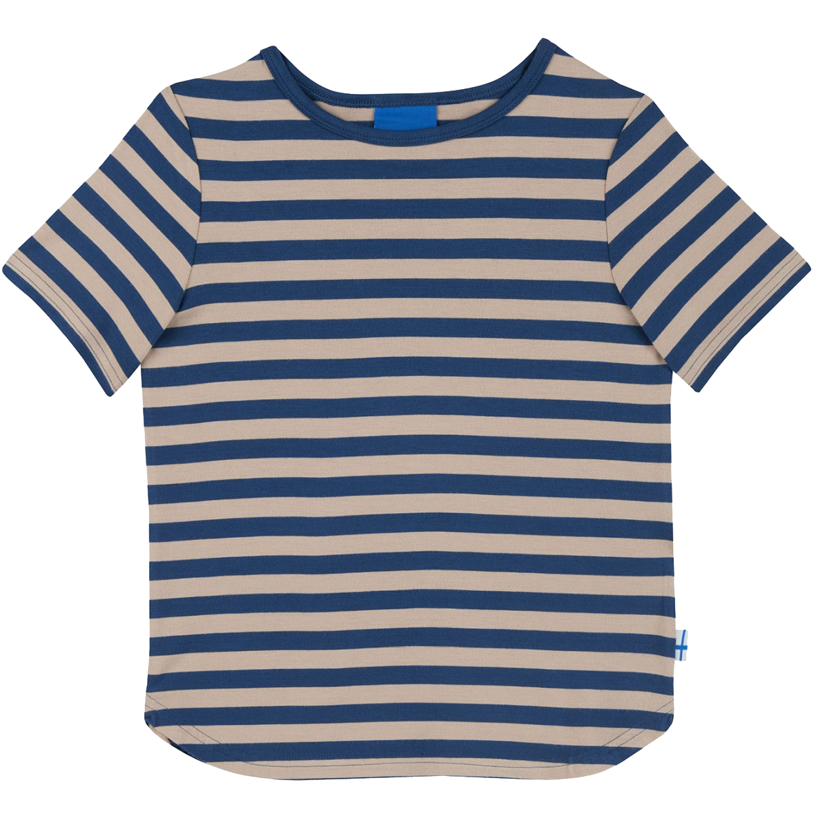 Picture of Finkid MAALARI Jersey T-Shirt Kids - denim/pebble