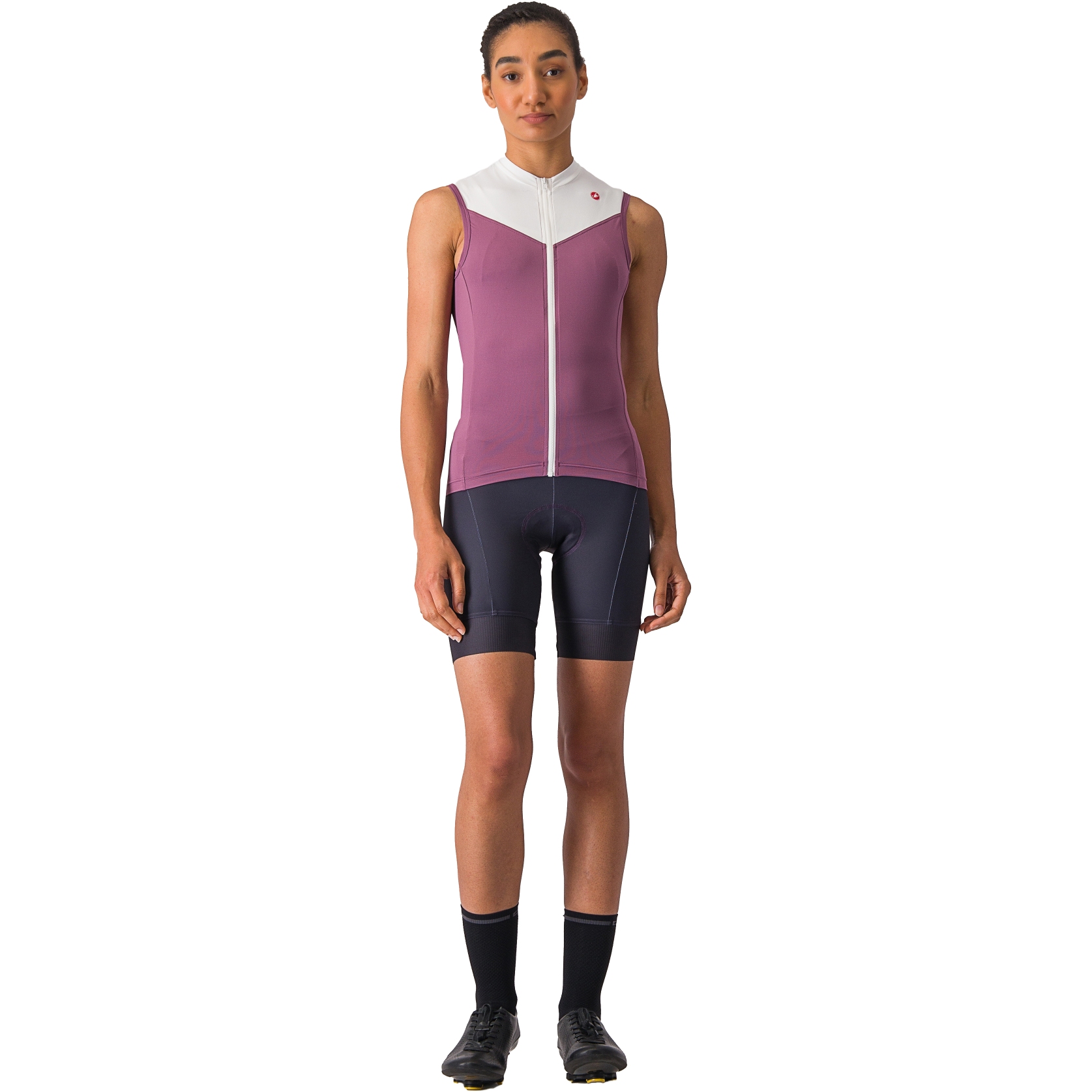 Castelli Solaris Sleeveless Jersey Women deep purple ivory 529 BIKE24