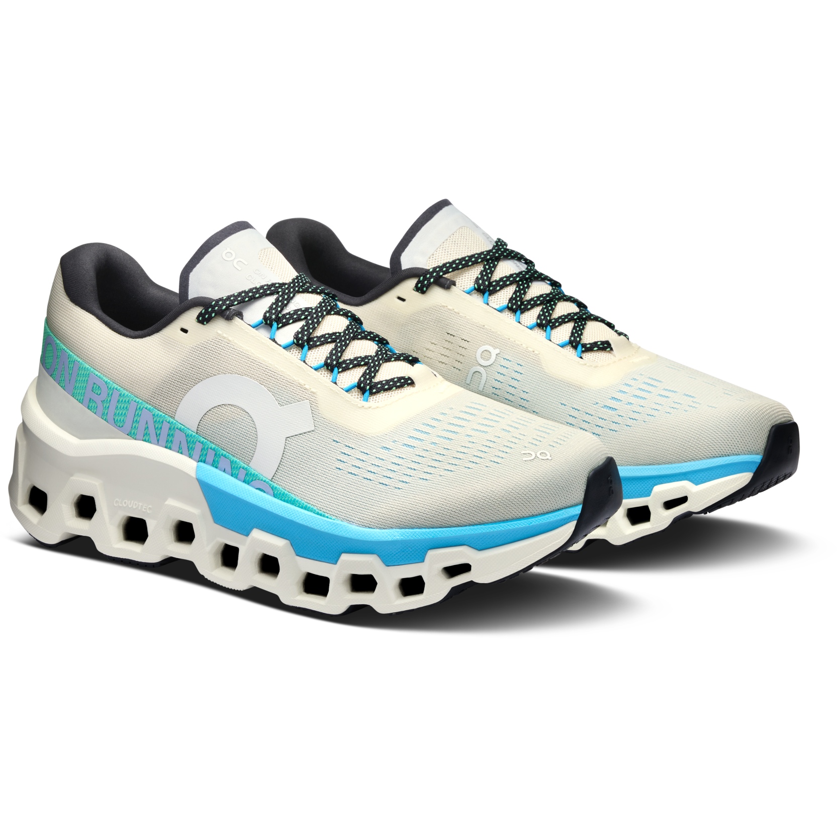 Produktbild von On Cloudmonster 2 Laufschuhe Damen - Cream | Horizon
