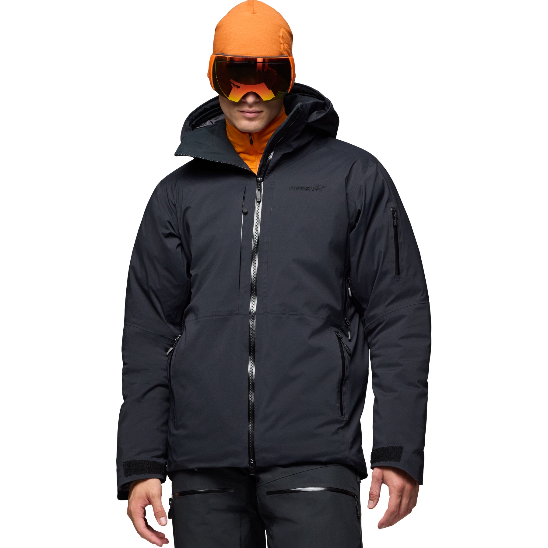 Norrona lofoten Gore Tex ジャケット　メンズ　黒 norrona-gore-tex-insulated-men